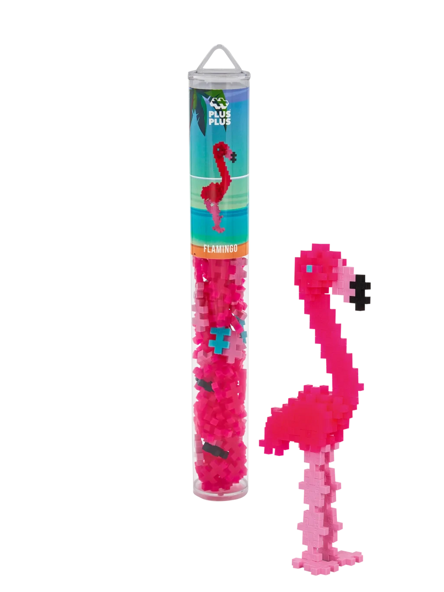 Plus-Plus | Educatief Speelgoed Bouwstenen Flamingo 100 Stuks