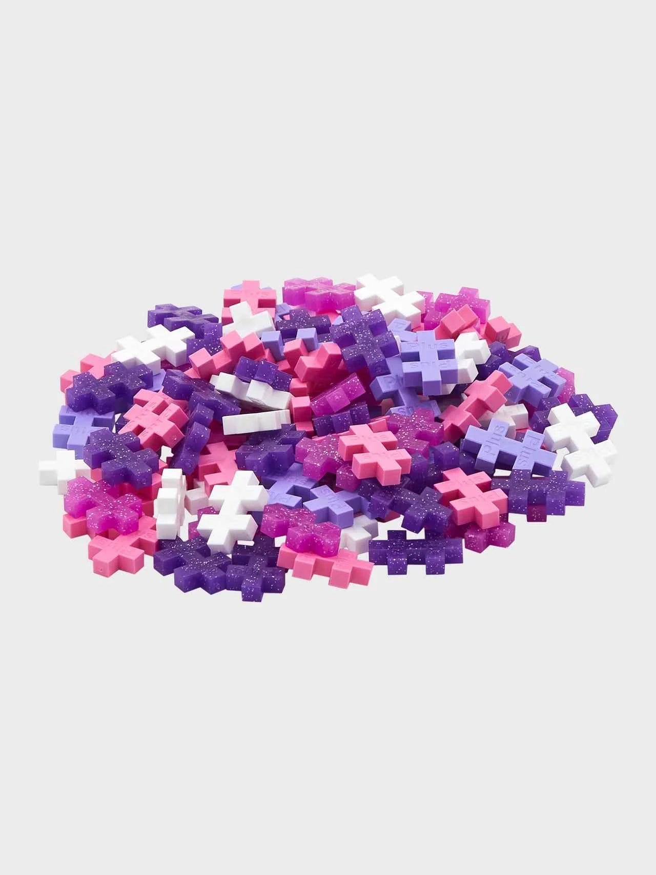 Plus-Plus | Educational Building Bricks Glitter Color Mix 100 Pieces