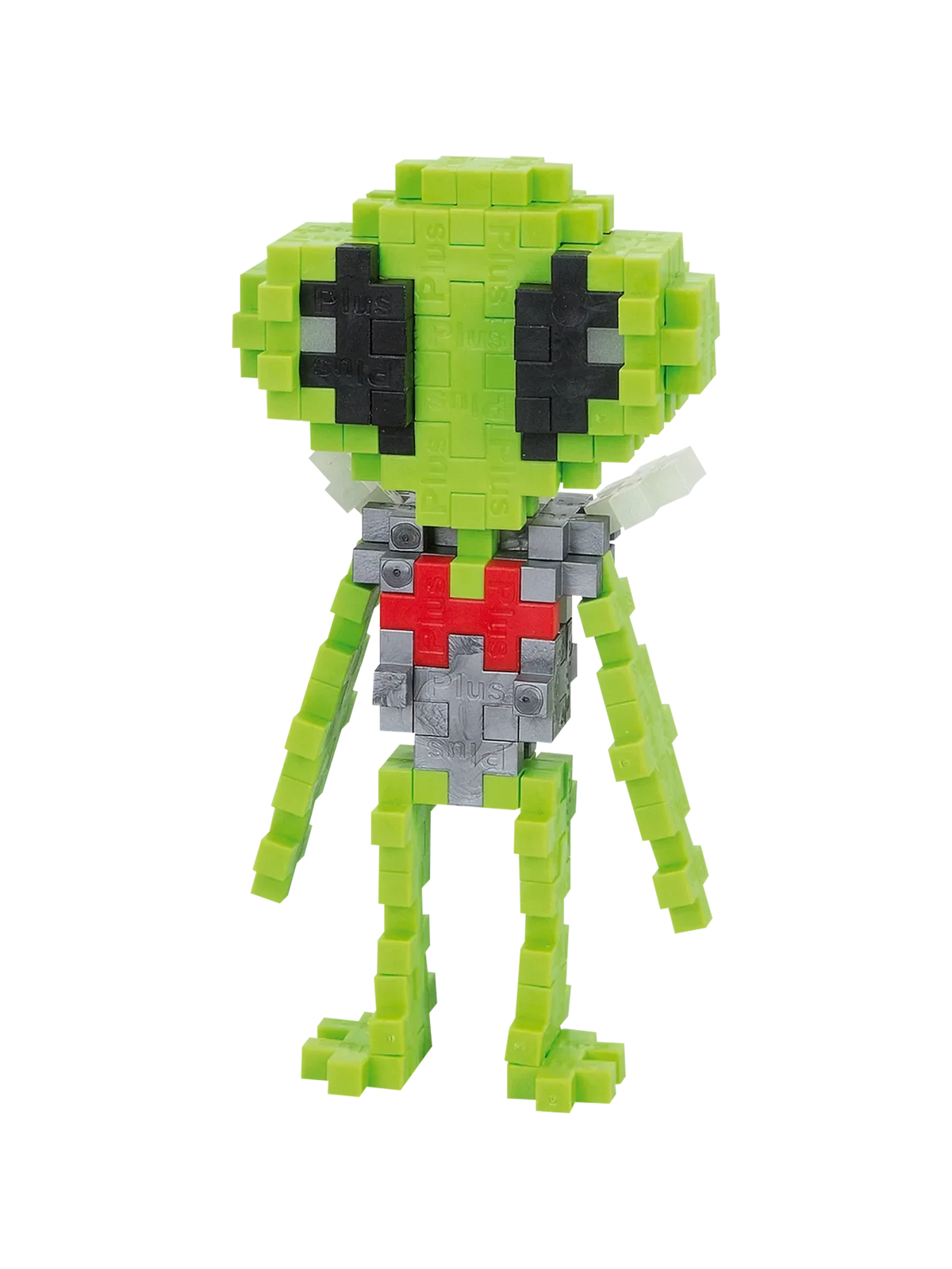 Plus-Plus | 100-Piece Alien Educational Building Toy Bricks