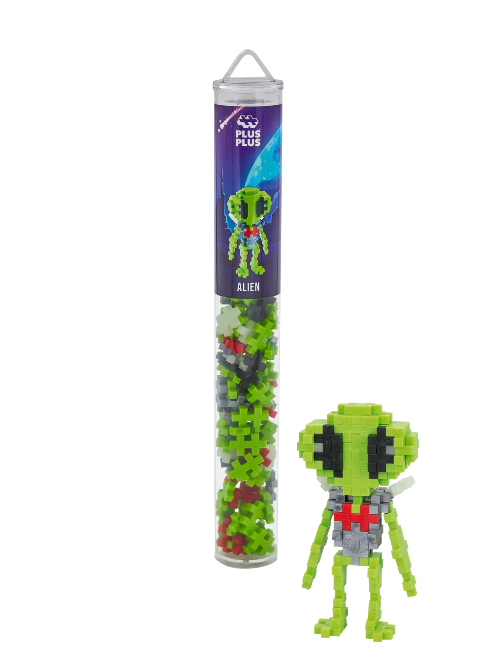 Plus-Plus | Alien 100-Piece Educational Building Blocks