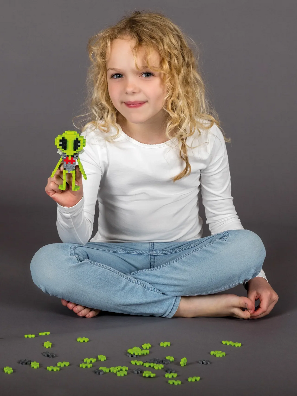 Plus-Plus | Educatief Speelgoed Bouwstenen Alien 100 Stuks