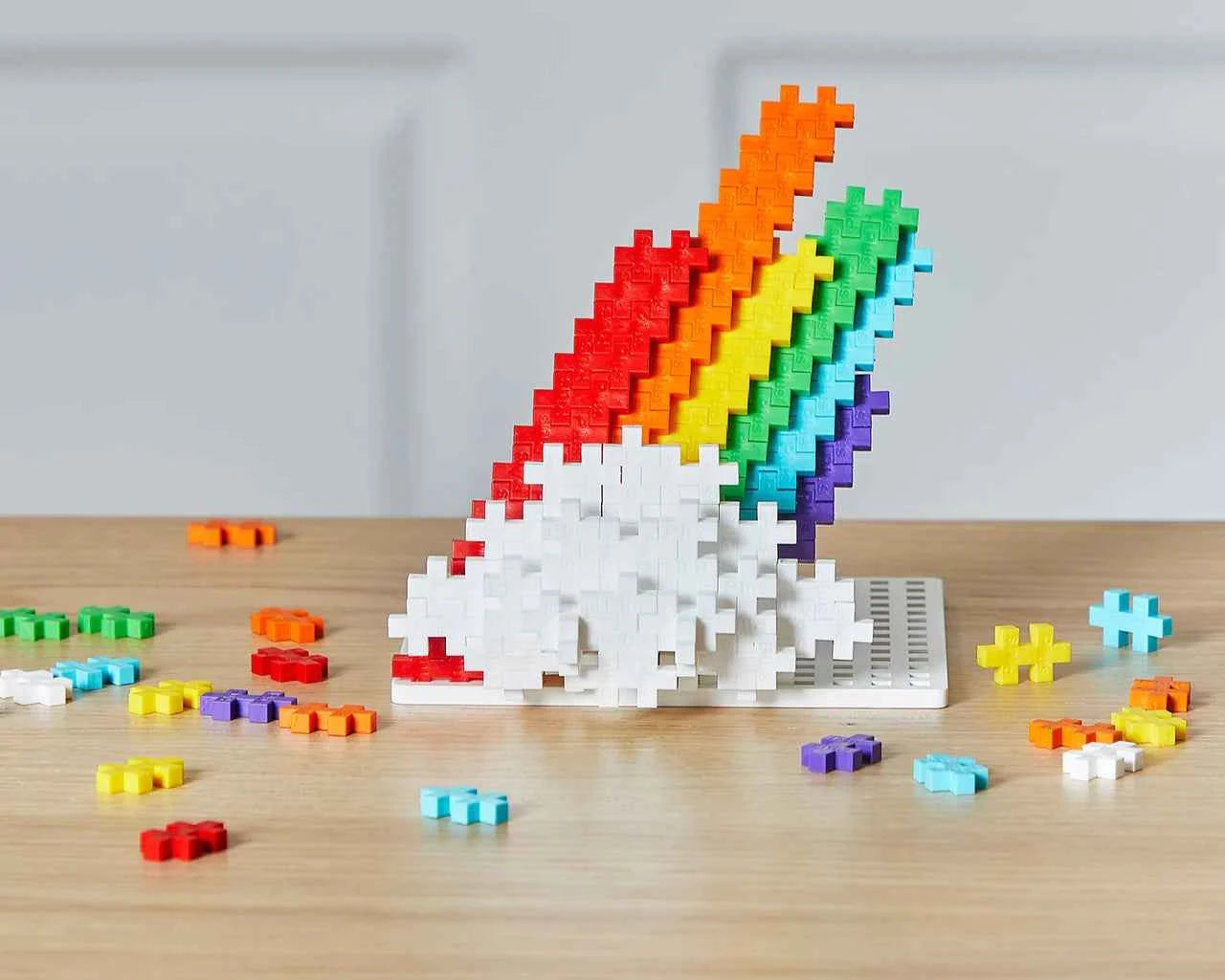 Plus-Plus | Educatief Speelgoed Bouwstenen Rainbow Color Mix 100 Stuks
