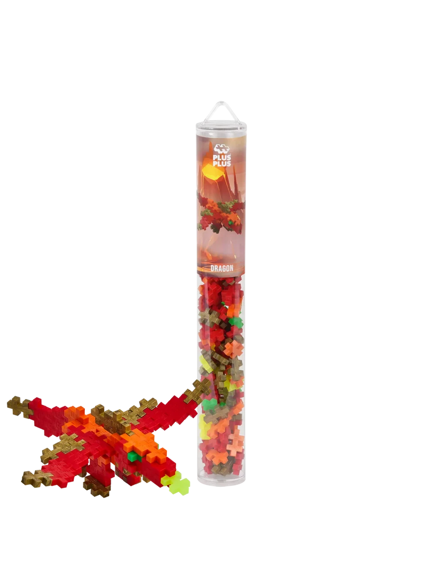 Plus-Plus | Educatief Speelgoed Bouwstenen Dragon 100 Stuks