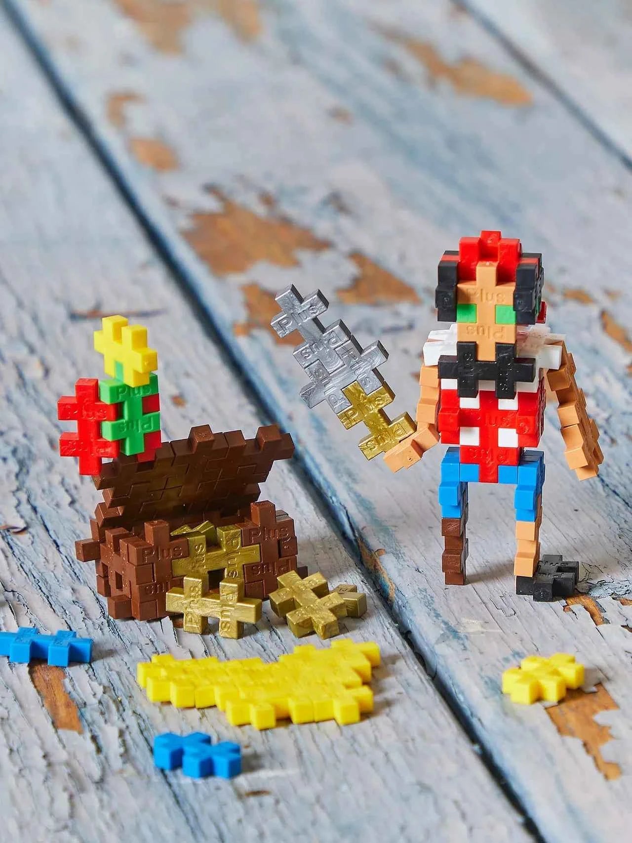 Plus-Plus | Educational Toy Building Bricks Pirate 100 Pieces