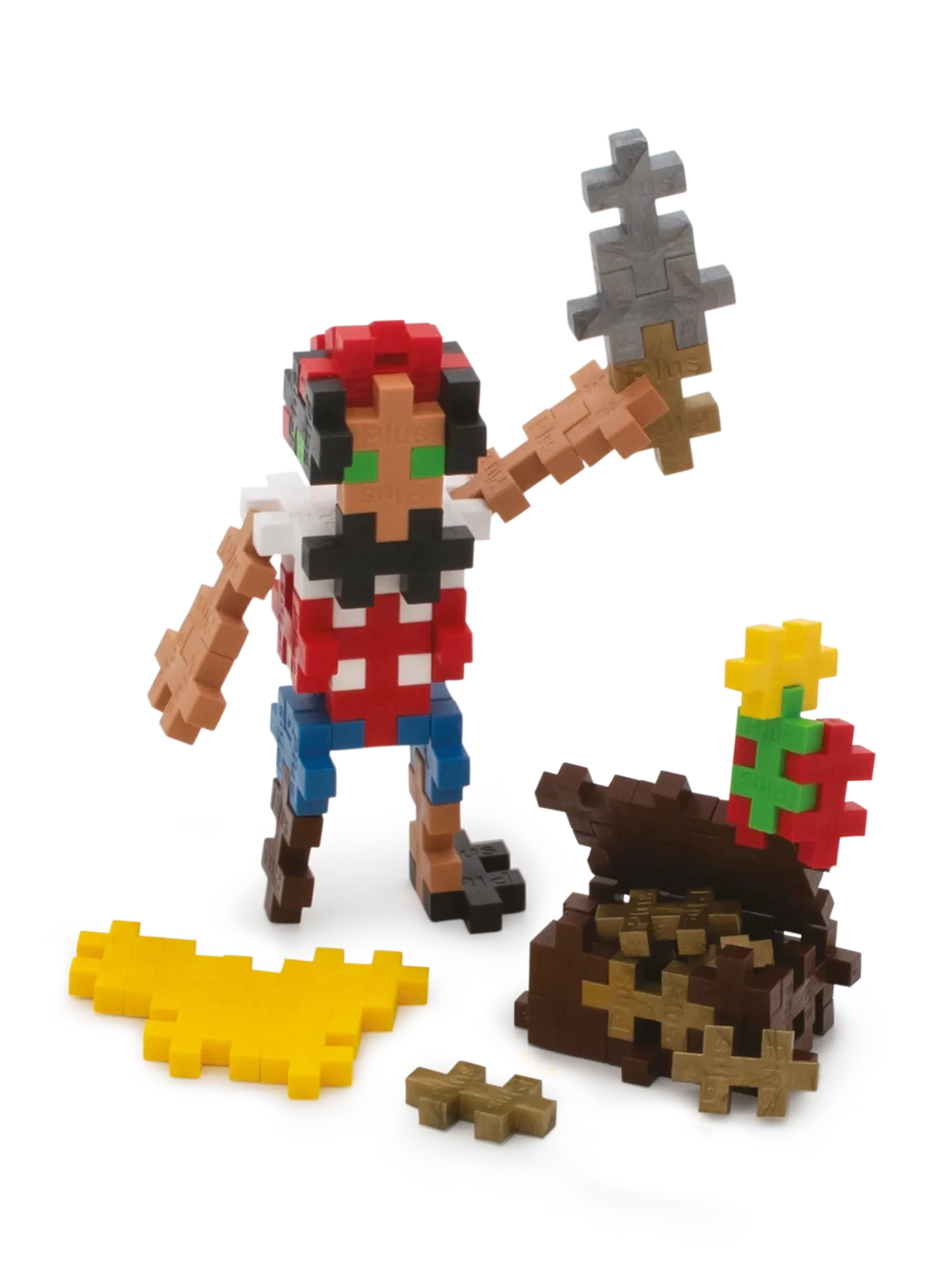 Plus-Plus | Educational Building Blocks Pirate 100 Pieces