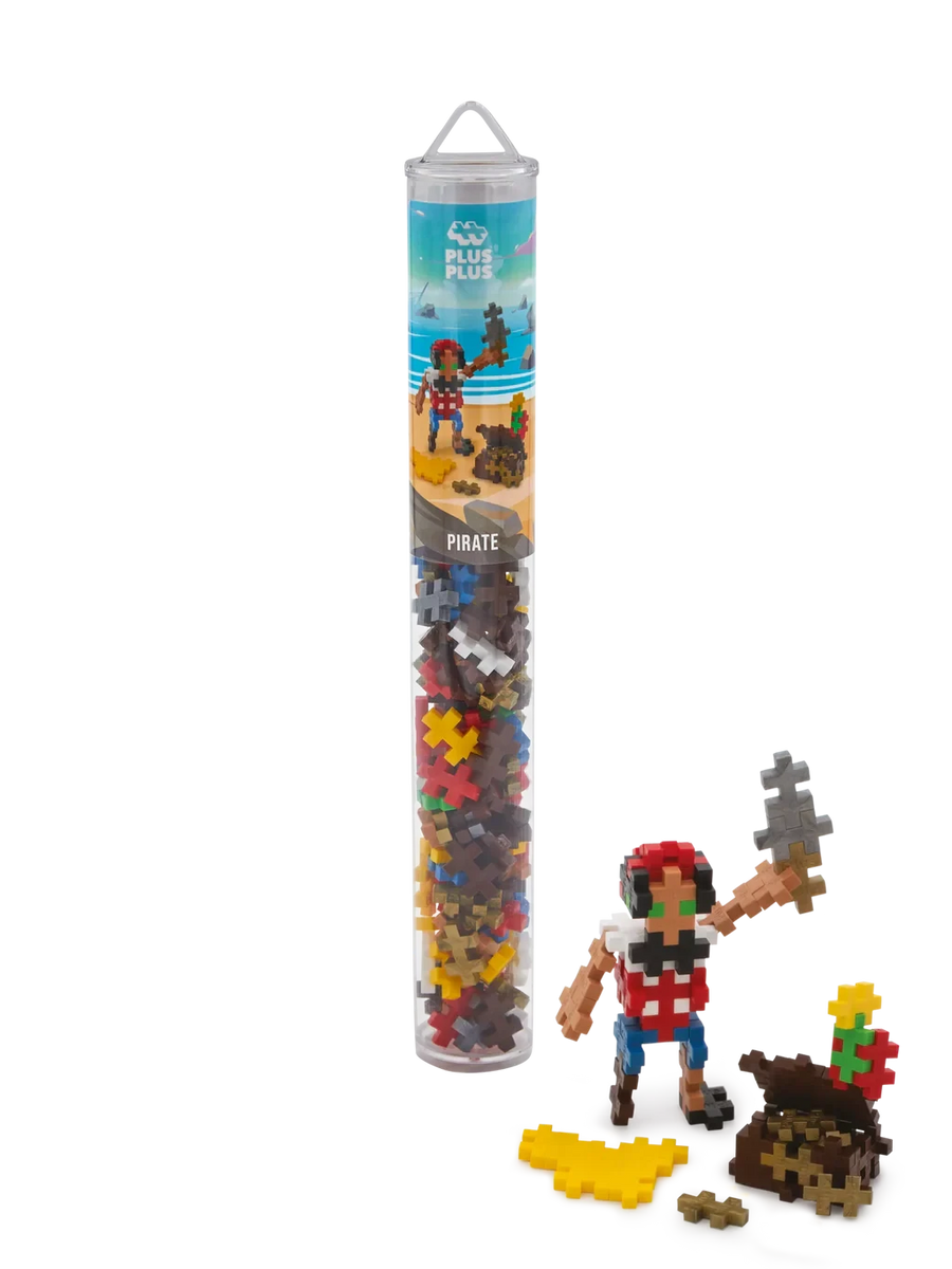Plus-Plus | Pirate 100-Piece Educational Building Brick Set
