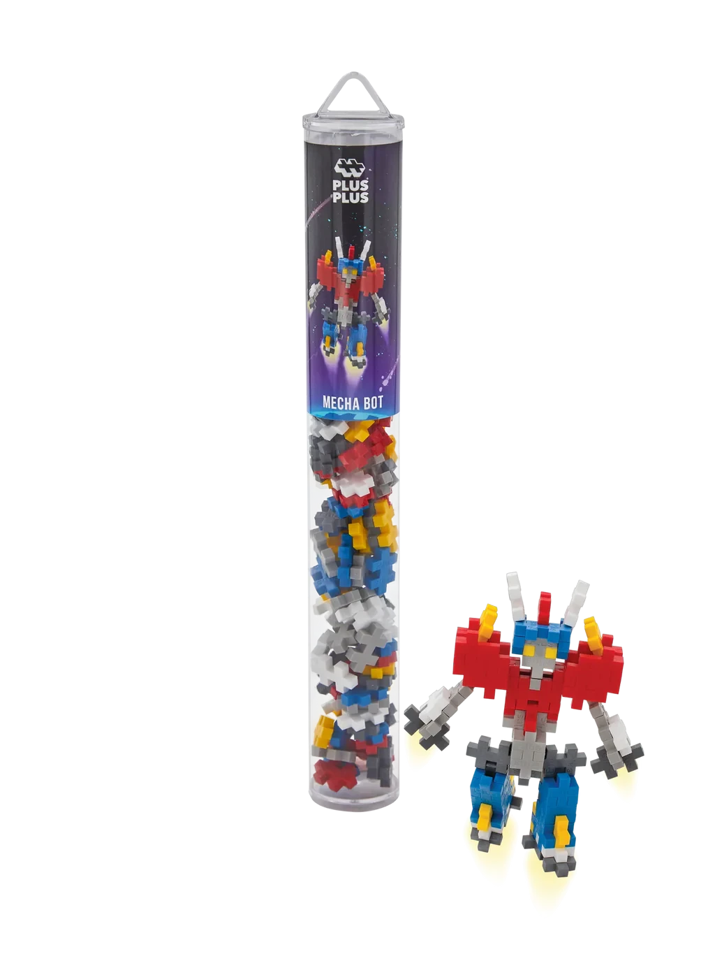Plus-Plus | Educational Toy Building Bricks Mecha Bot 100 Pieces