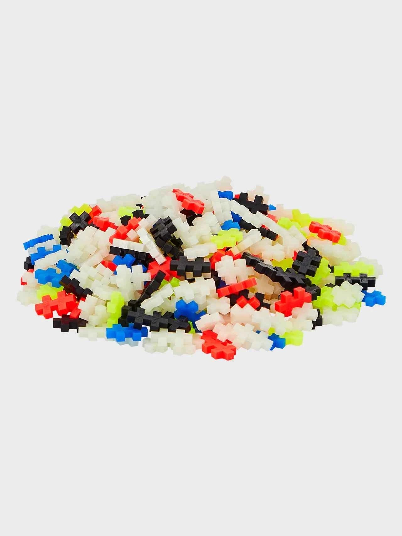 Plus-Plus | Educatief Speelgoed Bouwstenen Glow Color Mix 240 Stuks