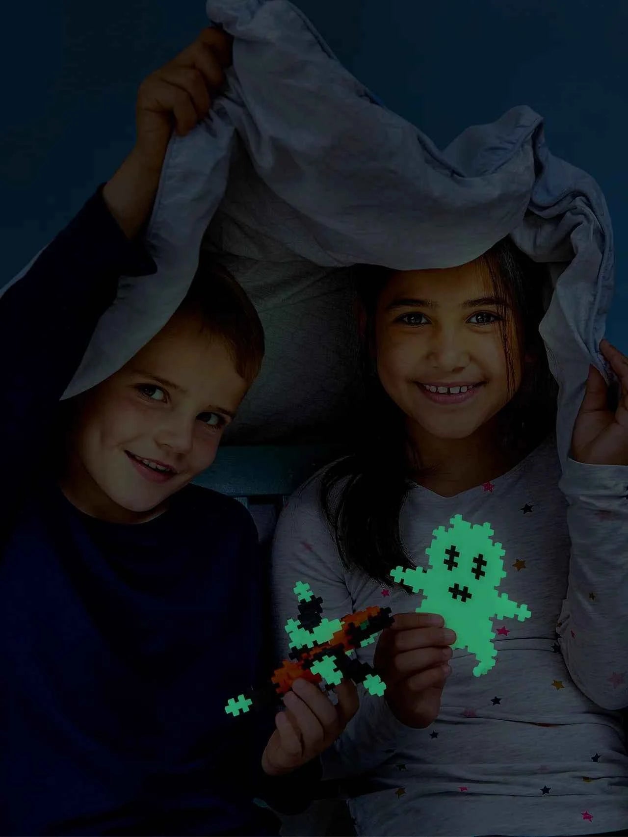 Plus-Plus | Educatief Speelgoed Bouwstenen Glow Color Mix 240 Stuks