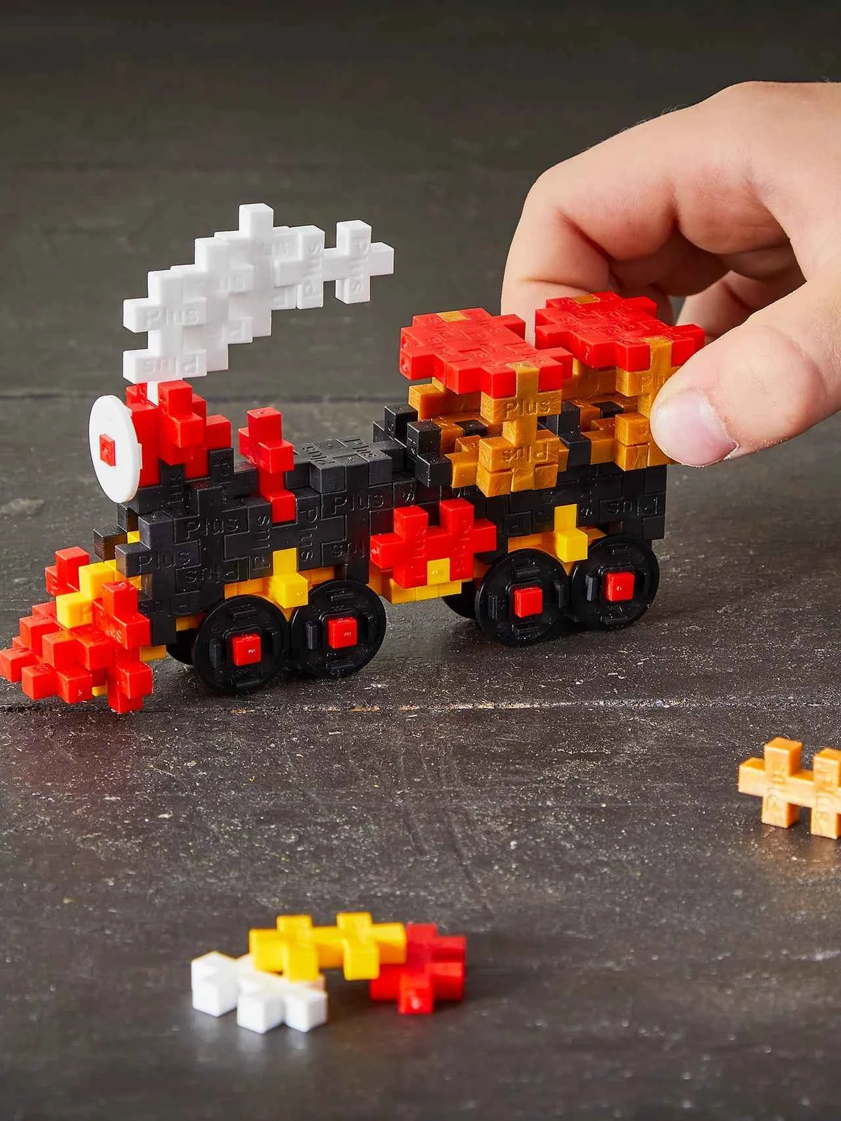 Plus-Plus | Educational Building Brick Train 100 Pieces