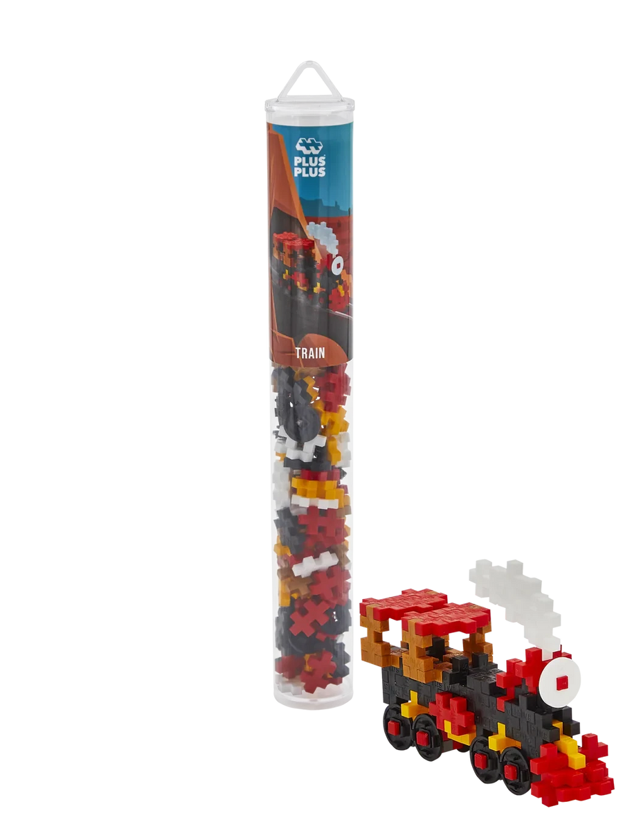 Plus-Plus | Educatief Speelgoed Bouwstenen Train 100 Stuks