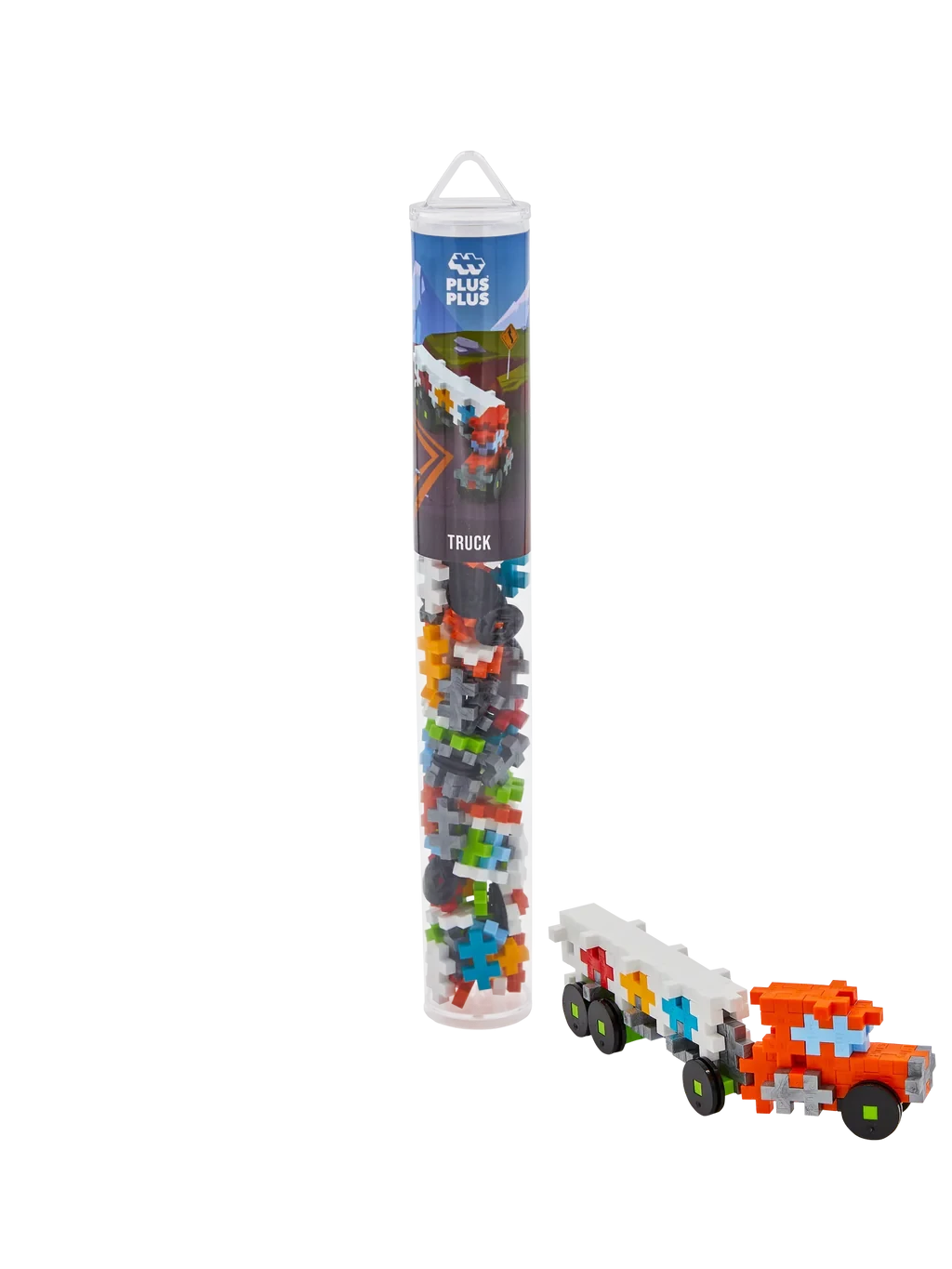Plus-Plus | Educational Toy Building Bricks Truck 100 Pieces