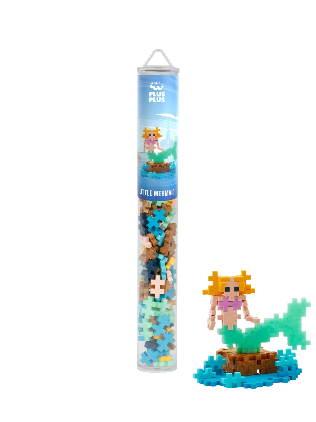 Plus-Plus | Educational Toy Building Bricks The Little Mermaid 100 Pieces