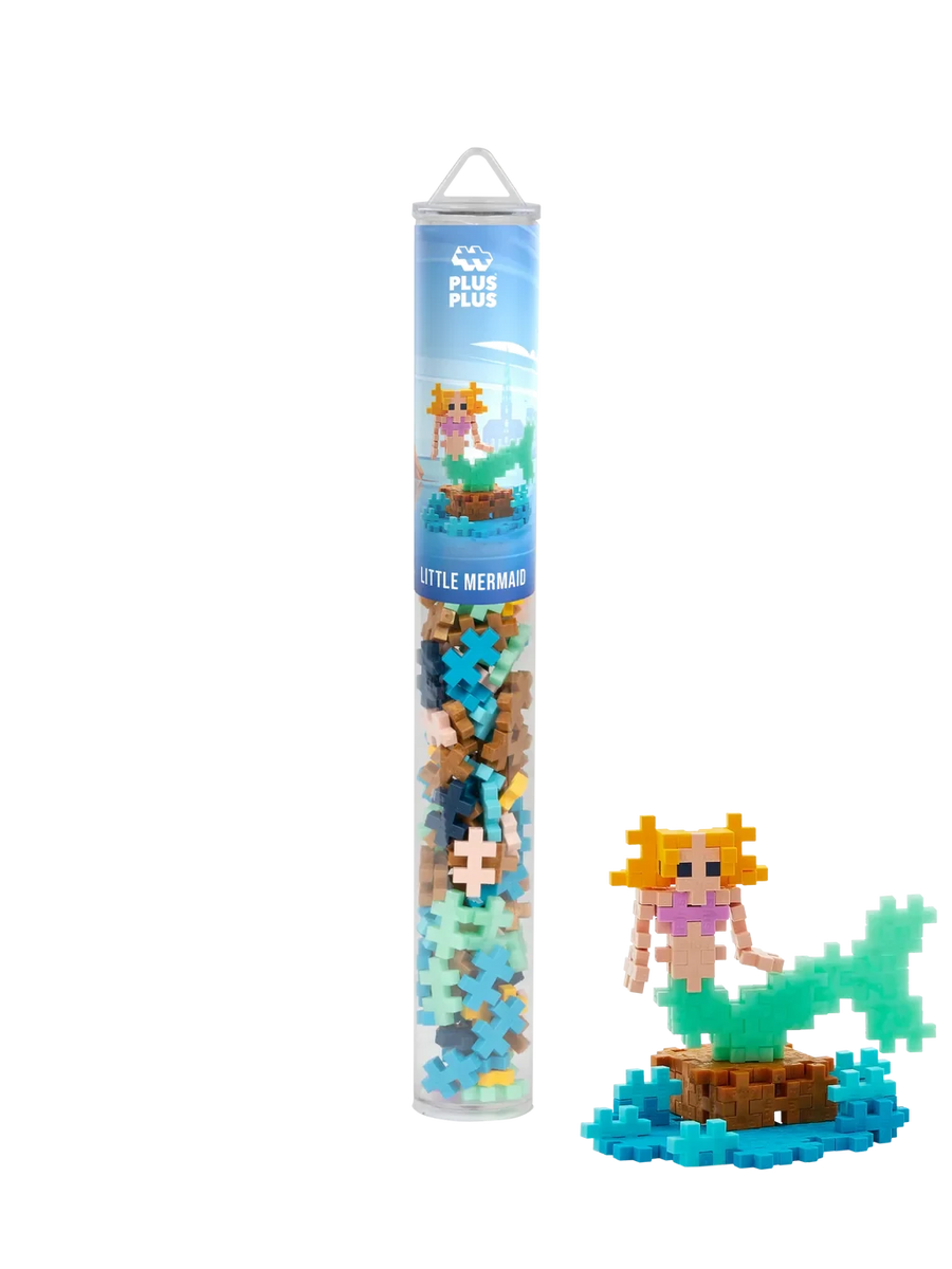 Plus-Plus | Educational Toy Building Bricks The Little Mermaid 100 Pieces