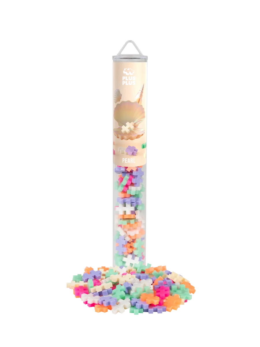 Plus-Plus | Educational Building Bricks Pearl Color Mix 100 Pieces