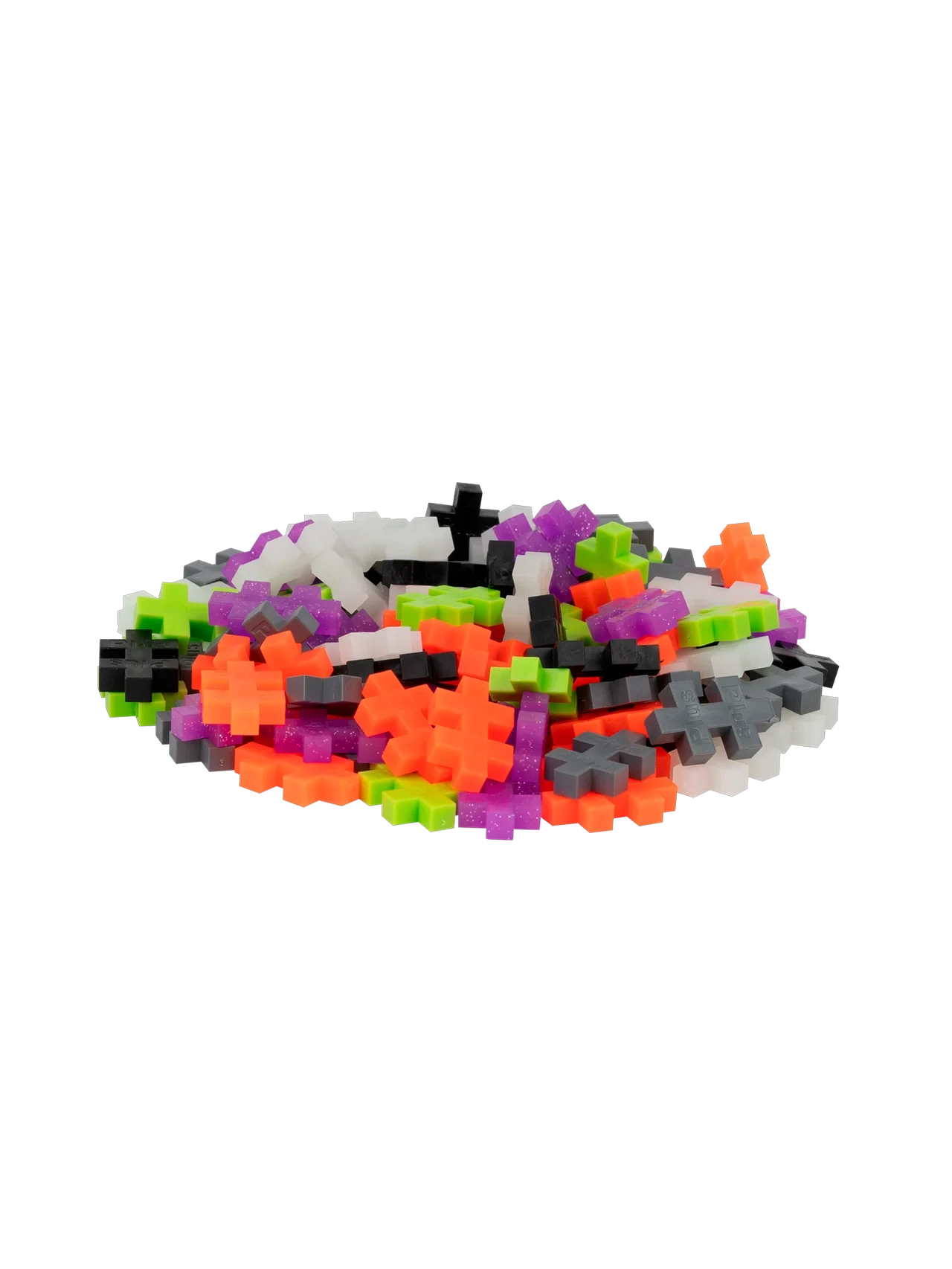 Plus-Plus | Educational Building Bricks Spooky Color Mix 100 Pieces