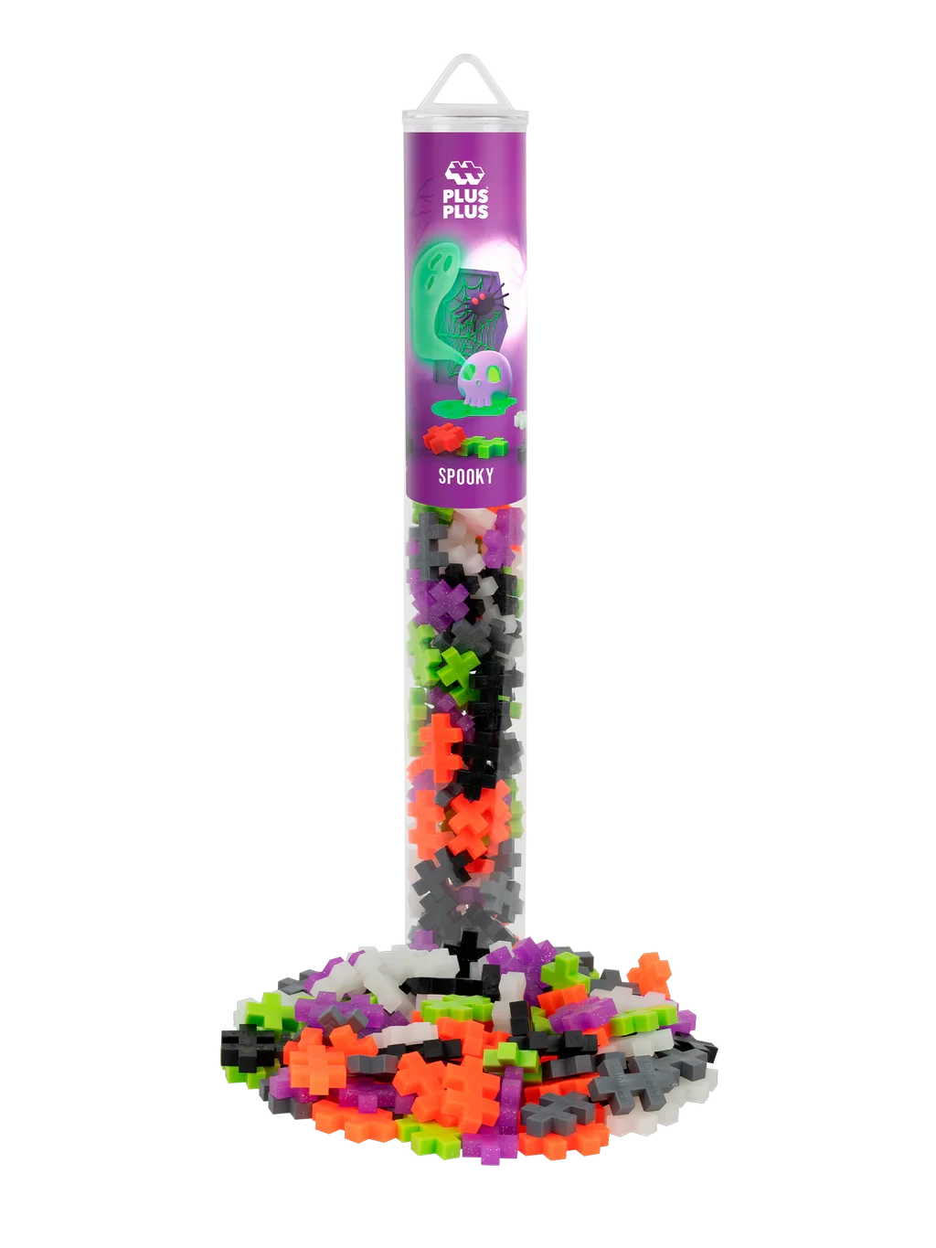 Plus-Plus | Educational Building Blocks Spooky Color Mix 100 Pieces