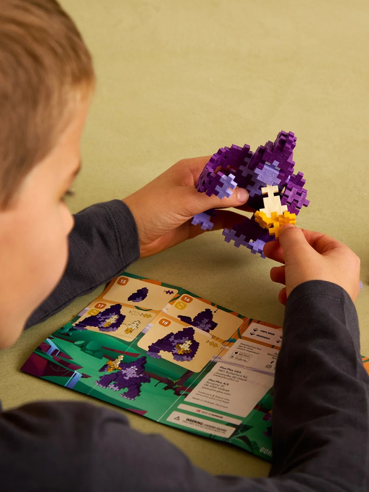 Plus-Plus | Educatief Speelgoed Bouwstenen Gorilla 100 Stuks