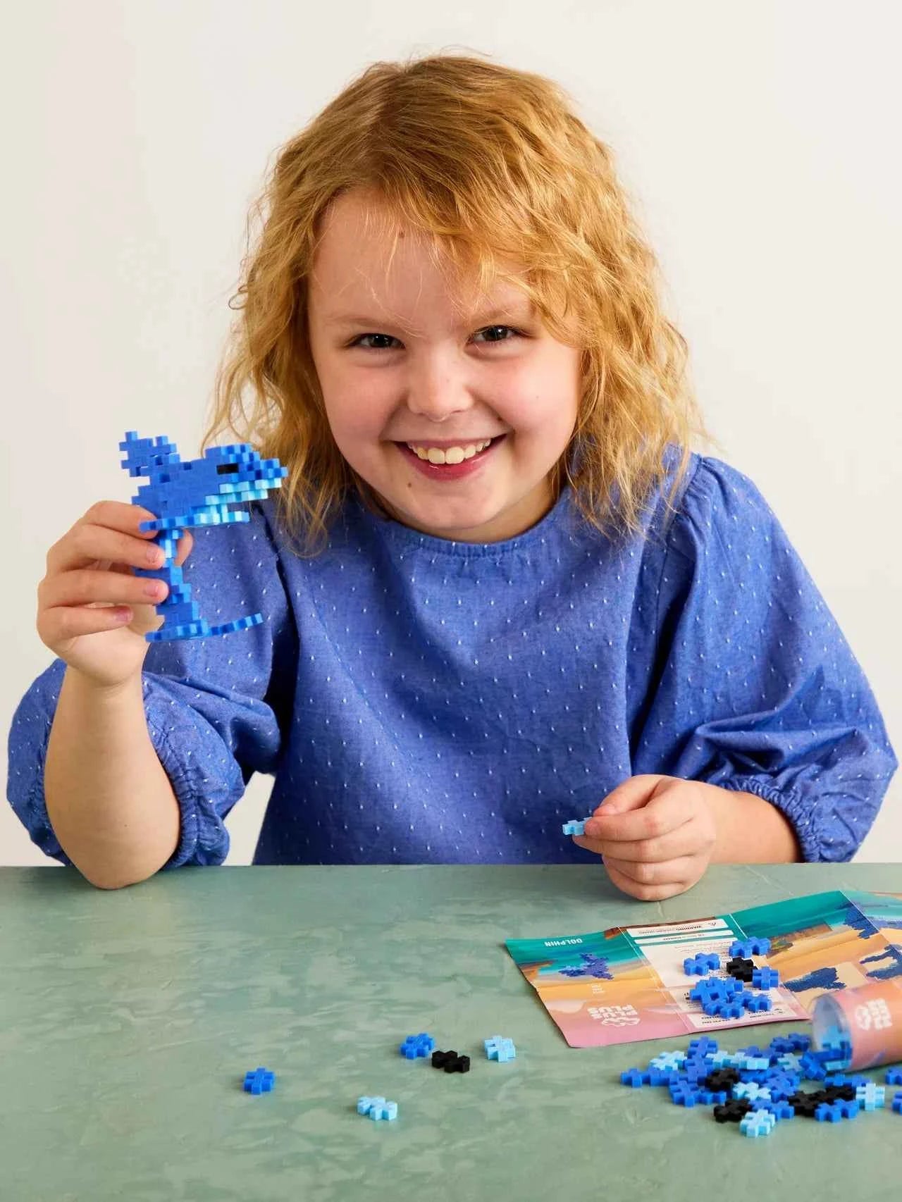 Plus-Plus | Educatief Speelgoed Bouwstenen Dolphin 100 Stuks