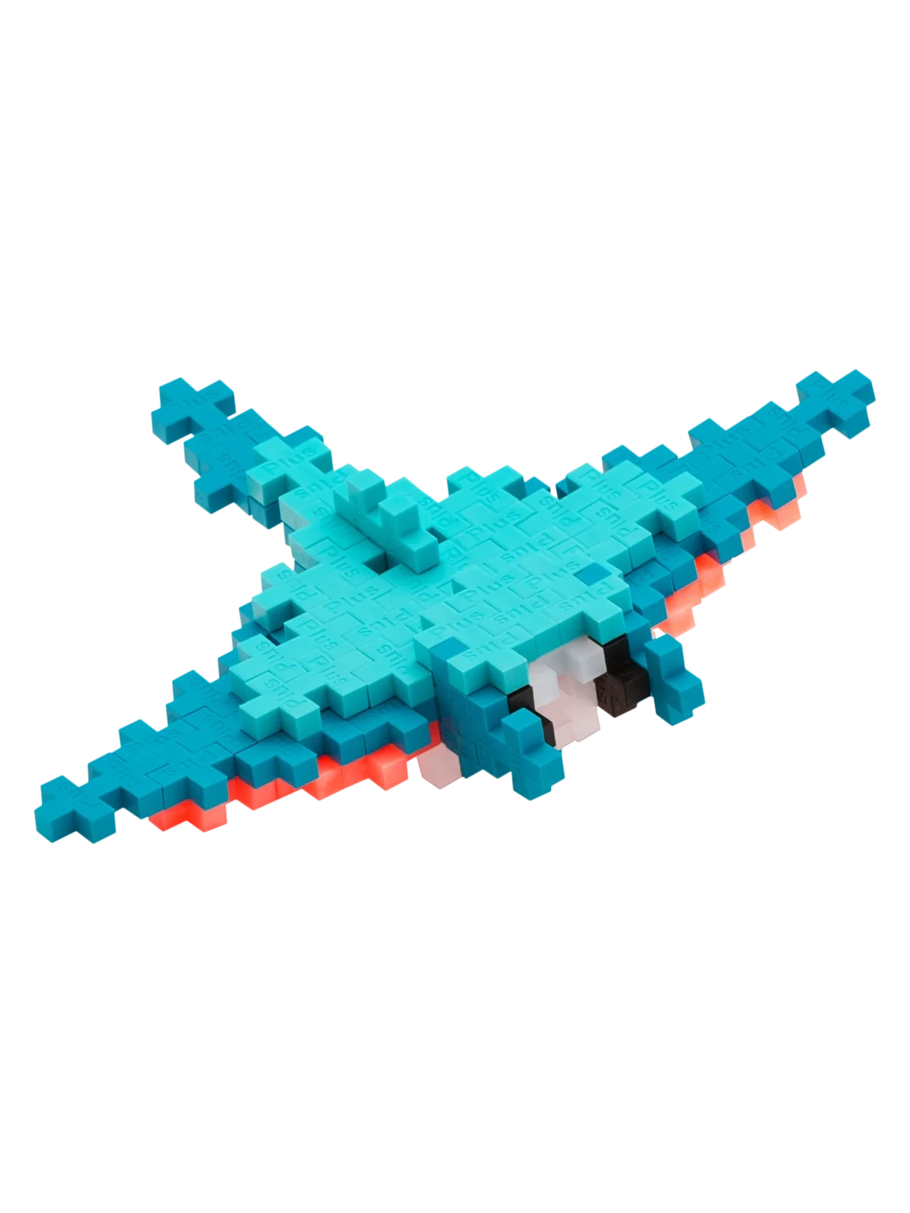 Plus-Plus | Educational Toy Building Blocks Manta Ray 100 Pieces