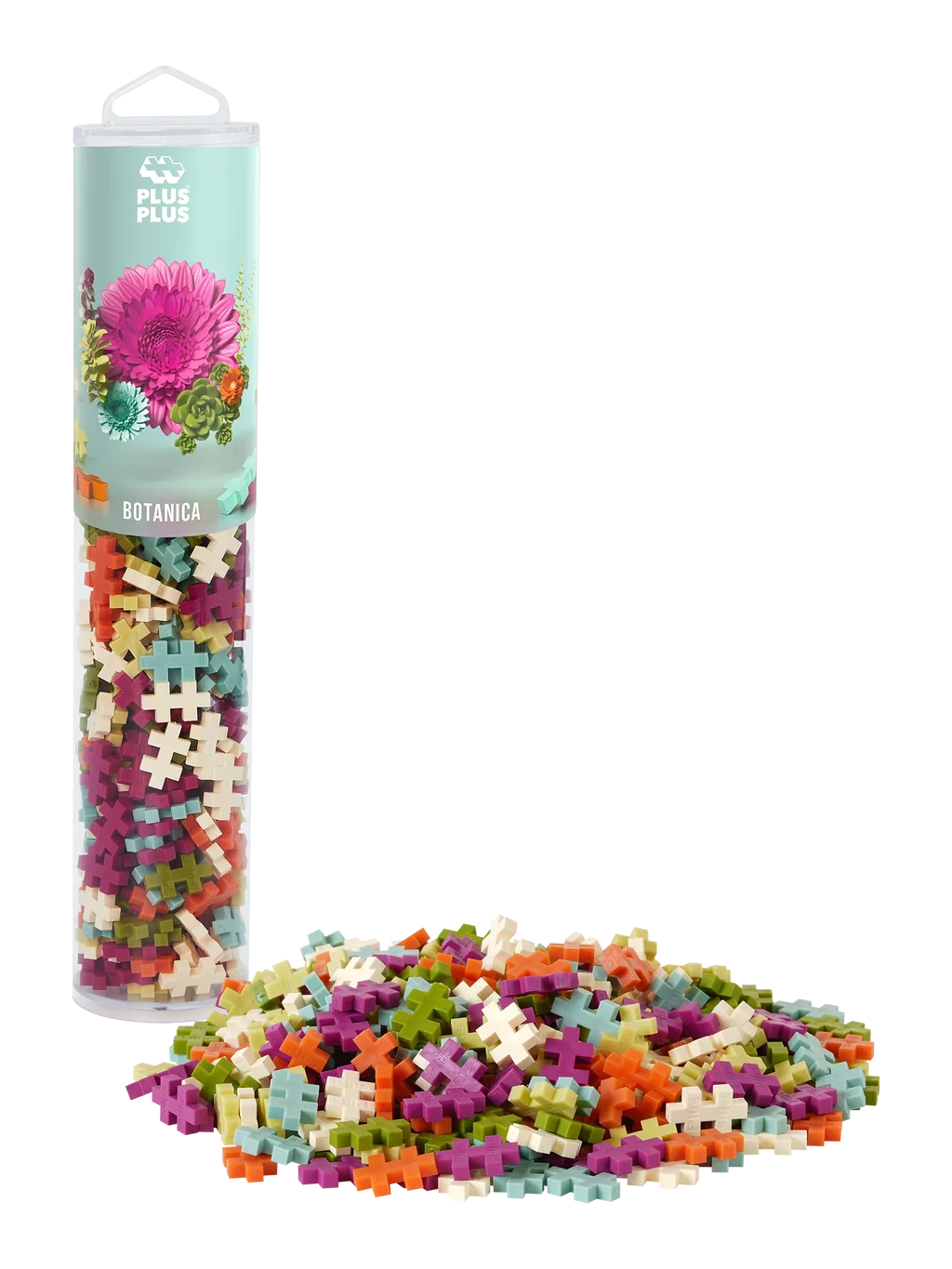 Plus-Plus | Educatief Speelgoed Bouwstenen Botanica Color Mix 240 Stuks