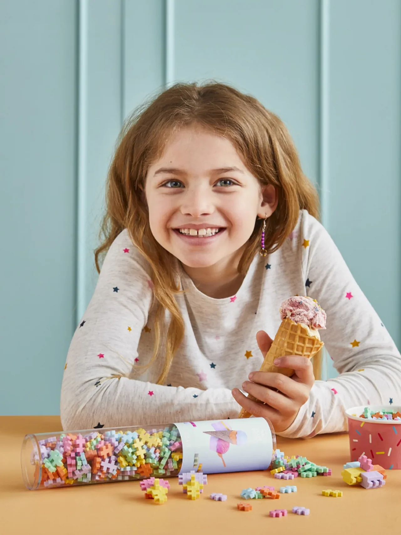 Plus-Plus | Educatief Speelgoed Bouwstenen Gelato Color Mix 240 Stuks