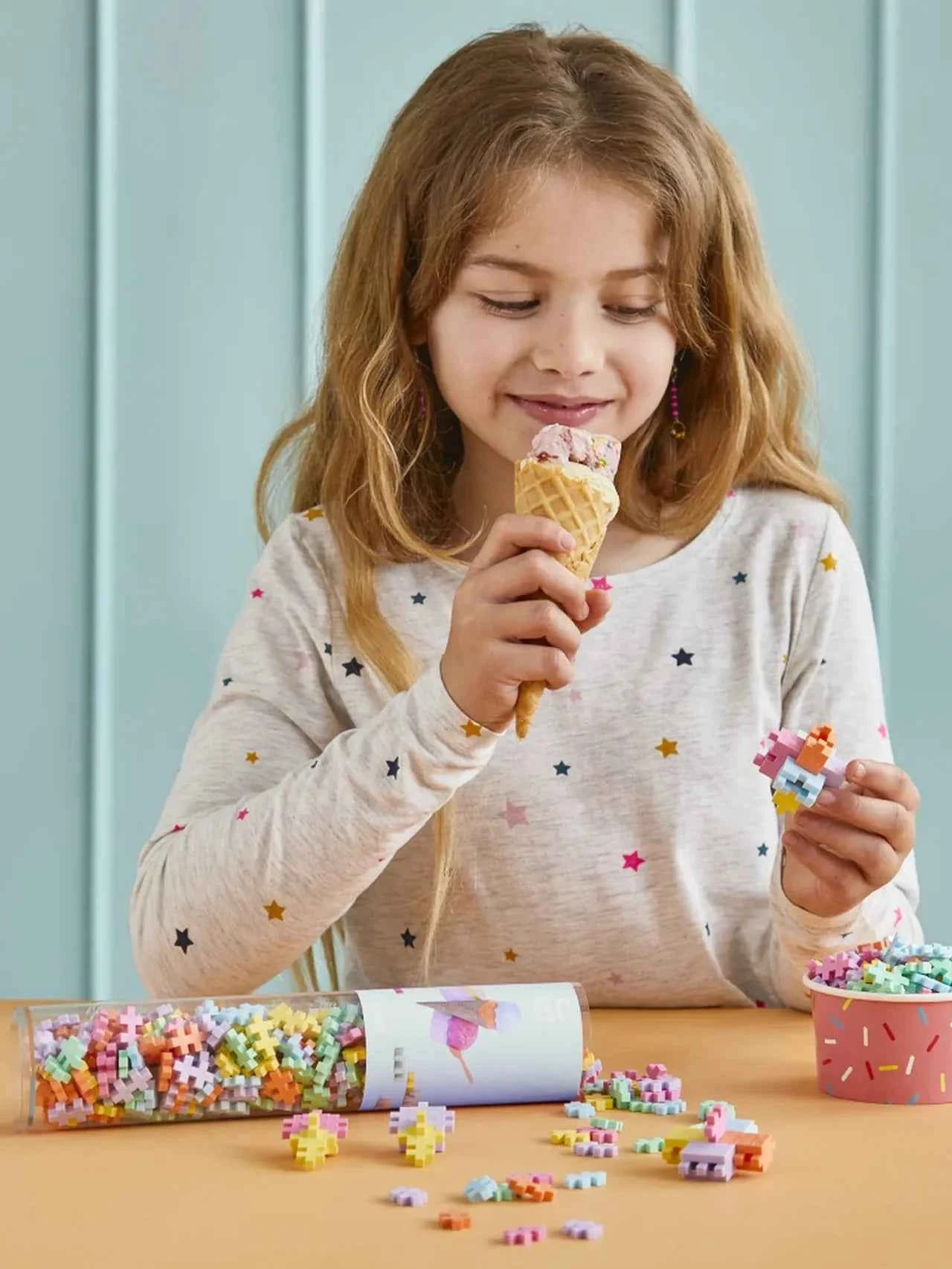 Plus-Plus | Educational Building Blocks Gelato Color Mix 240 Pieces