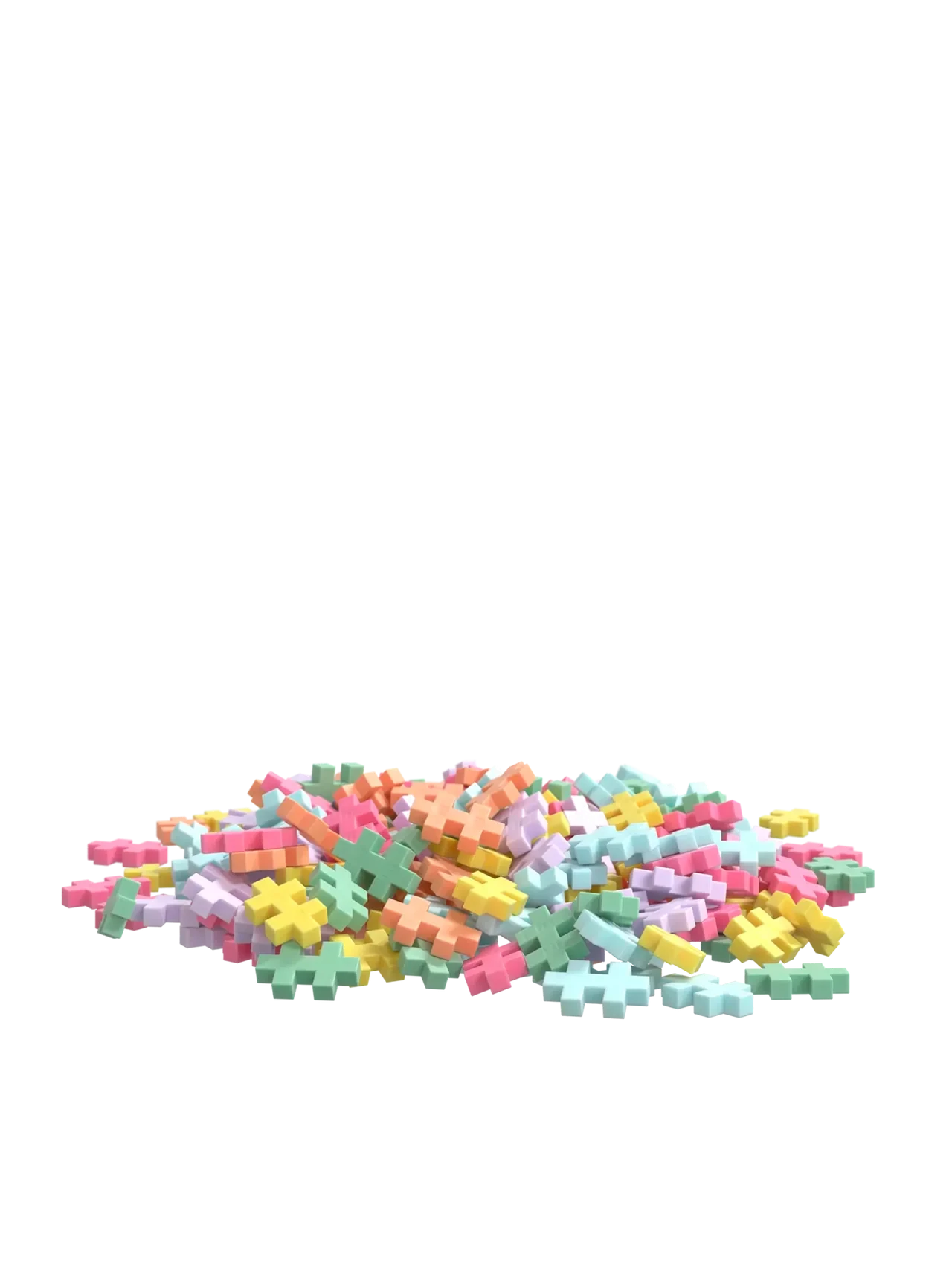Plus-Plus | Educational Toy Building Bricks Gelato Color Mix 240 Pieces
