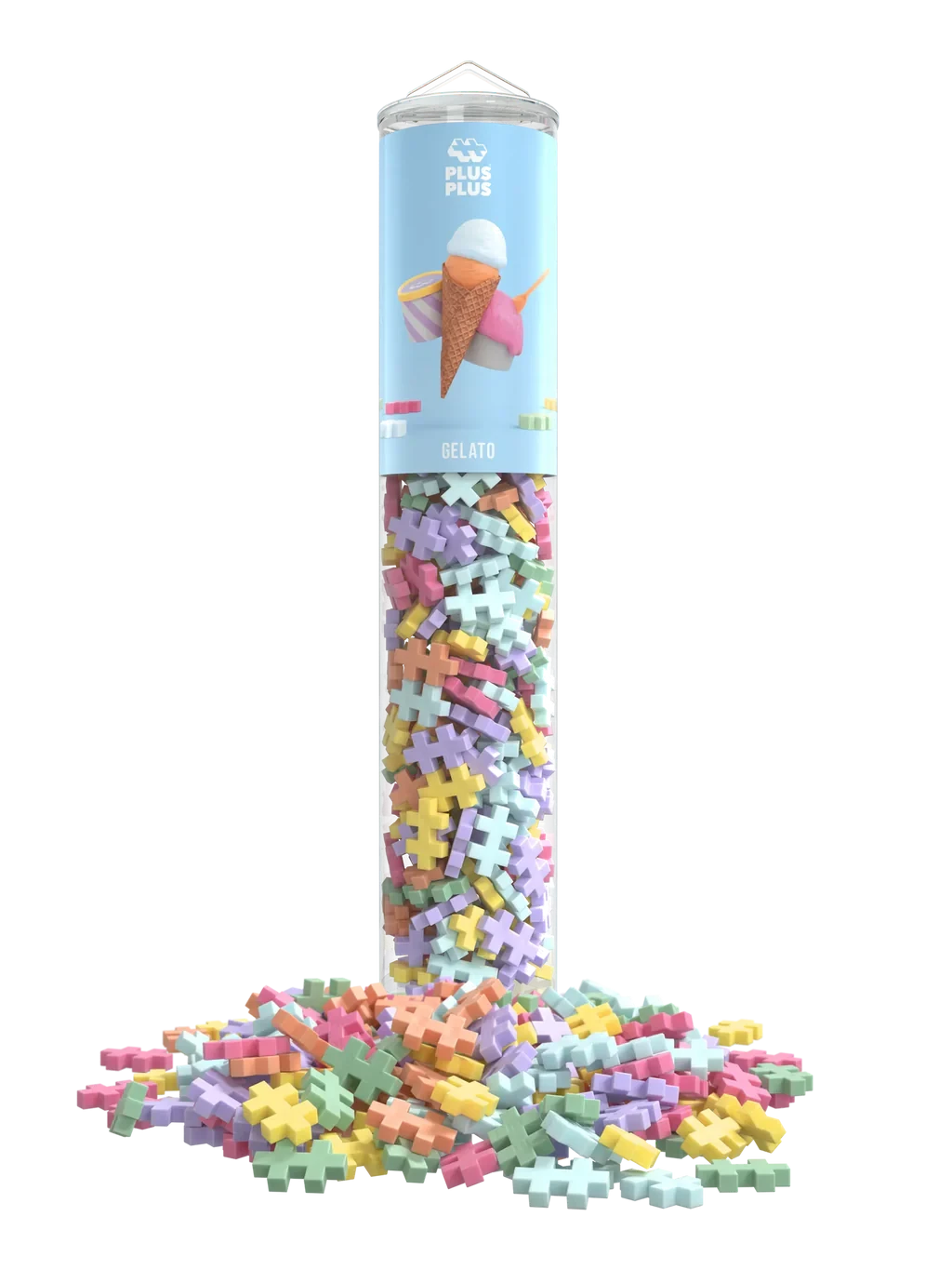 Plus-Plus | Educational Building Blocks Gelato Color Mix 240 Pieces