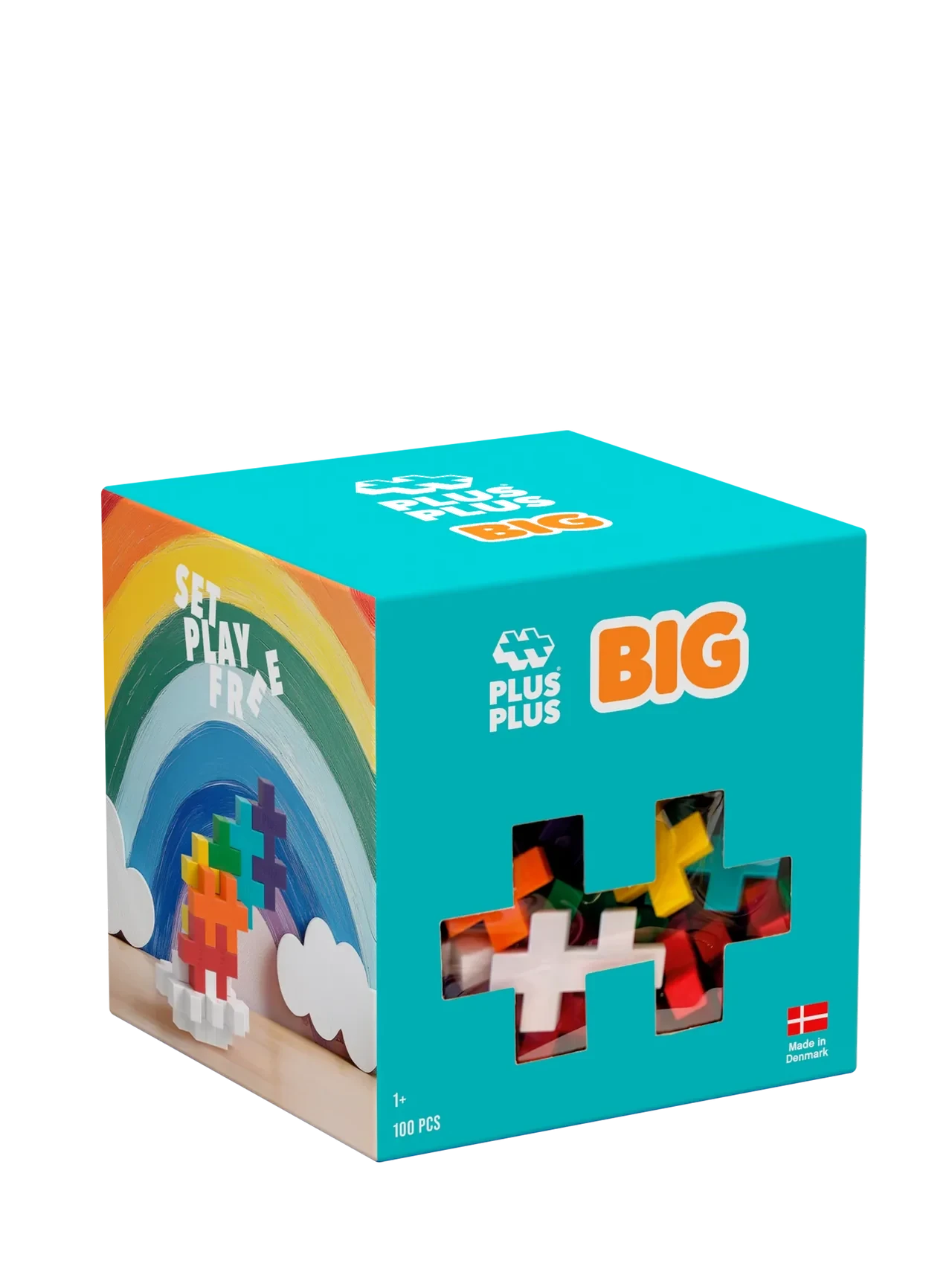 Plus-Plus | Educatief Speelgoed Big Bouwstukjes Rainbow 100-delig