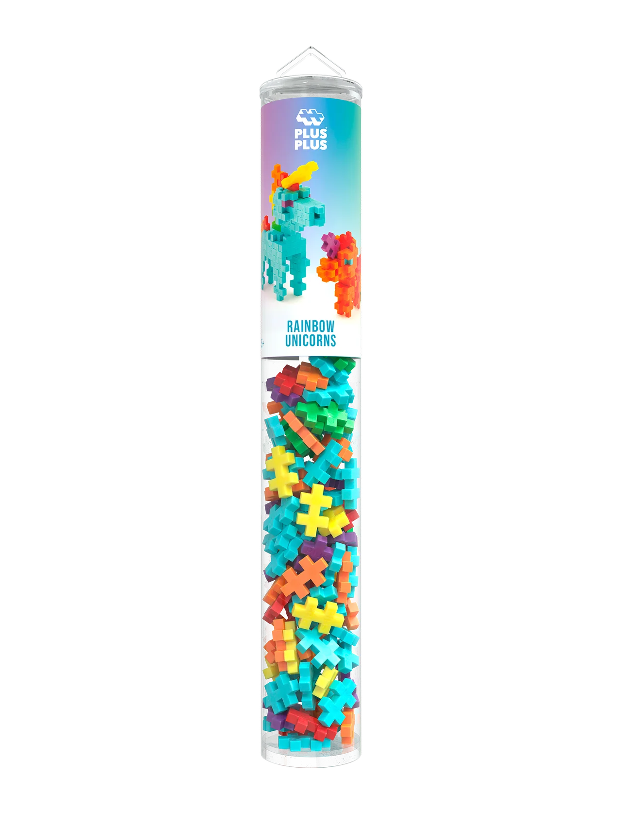 Plus-Plus | Educatief Speelgoed Bouwstenen Rainbow Unicorns 100 Stuks