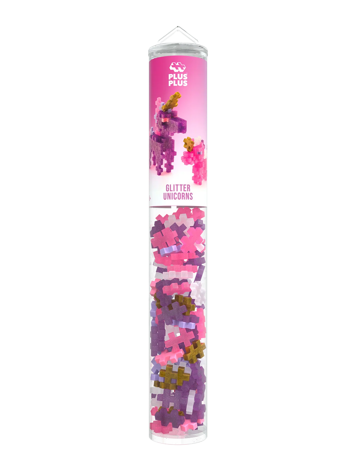 Plus-Plus | Educatief Speelgoed Bouwstenen Glitter Unicorns 100 Stuks