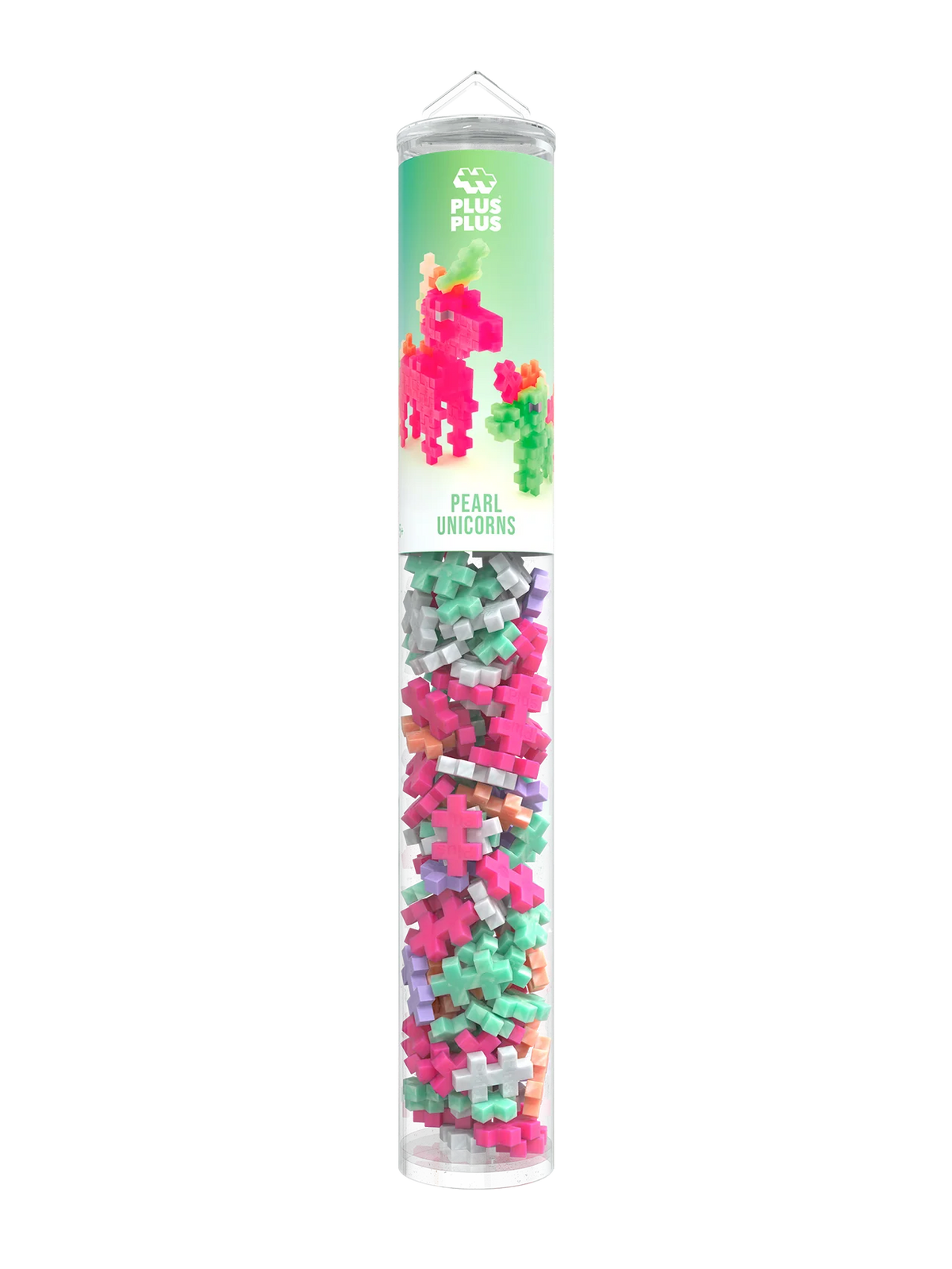 Plus-Plus | Educatief Speelgoed Bouwstenen Pearl Unicorn 100 Stuks