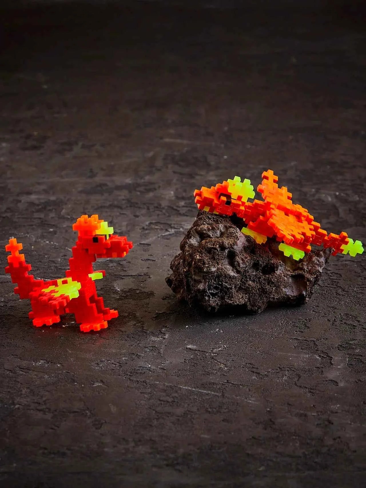 Plus-Plus | Educational Toys Building Bricks Fire Dragons 100 Pieces