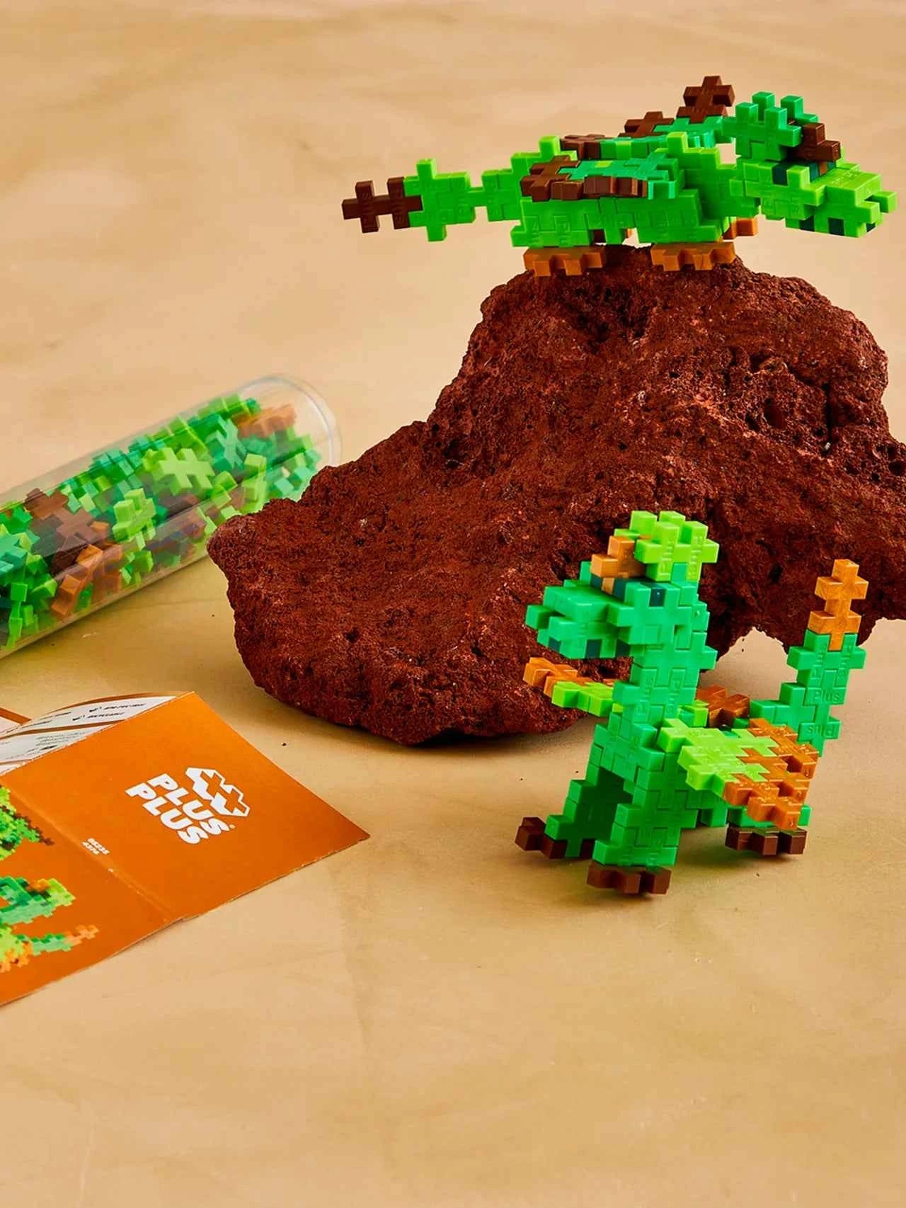 Plus-Plus | Educational Toy Building Blocks Earth Dragons 100 Pieces