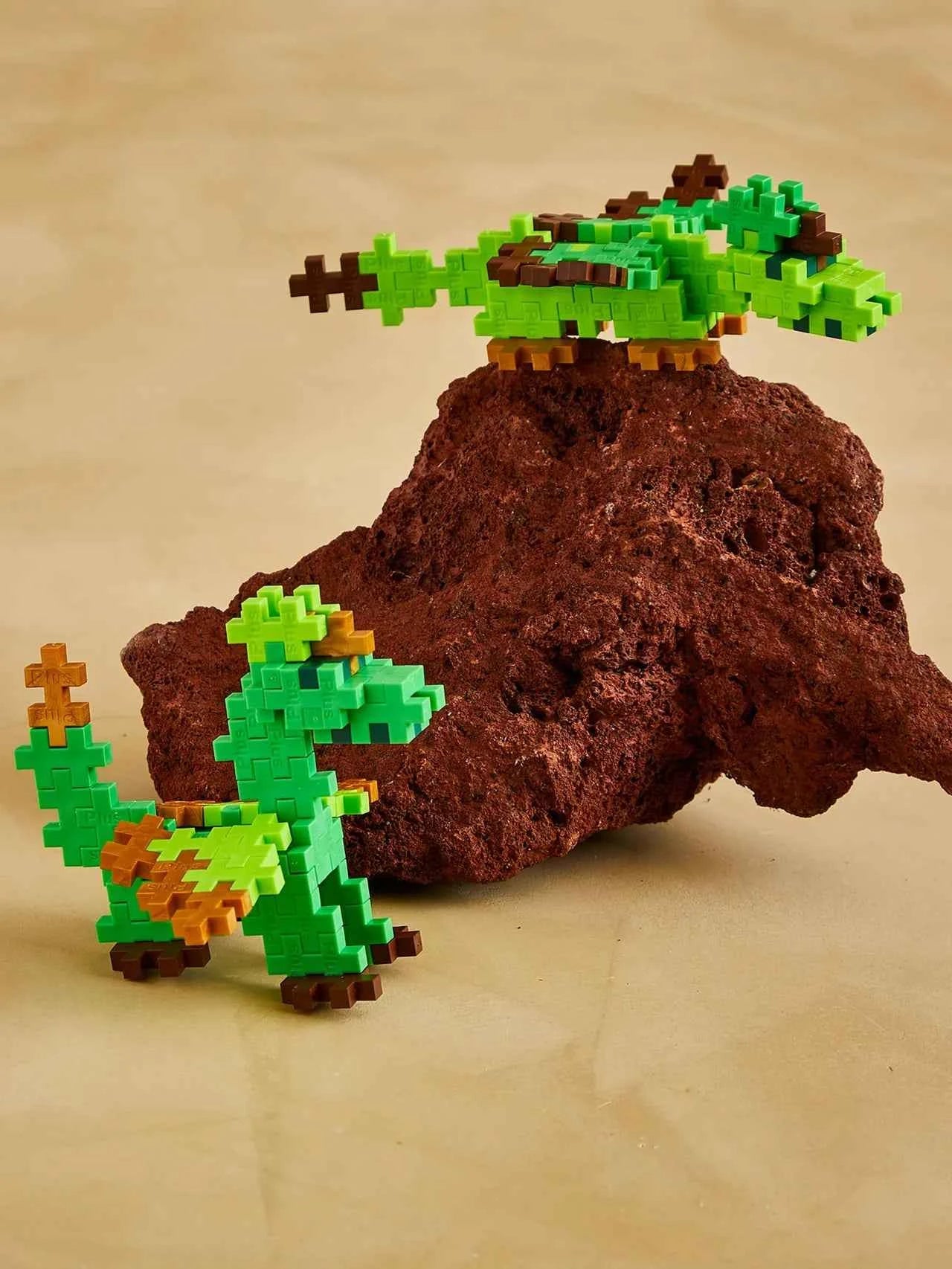 Plus-Plus | Educational Building Bricks Earth Dragons 100 Pieces