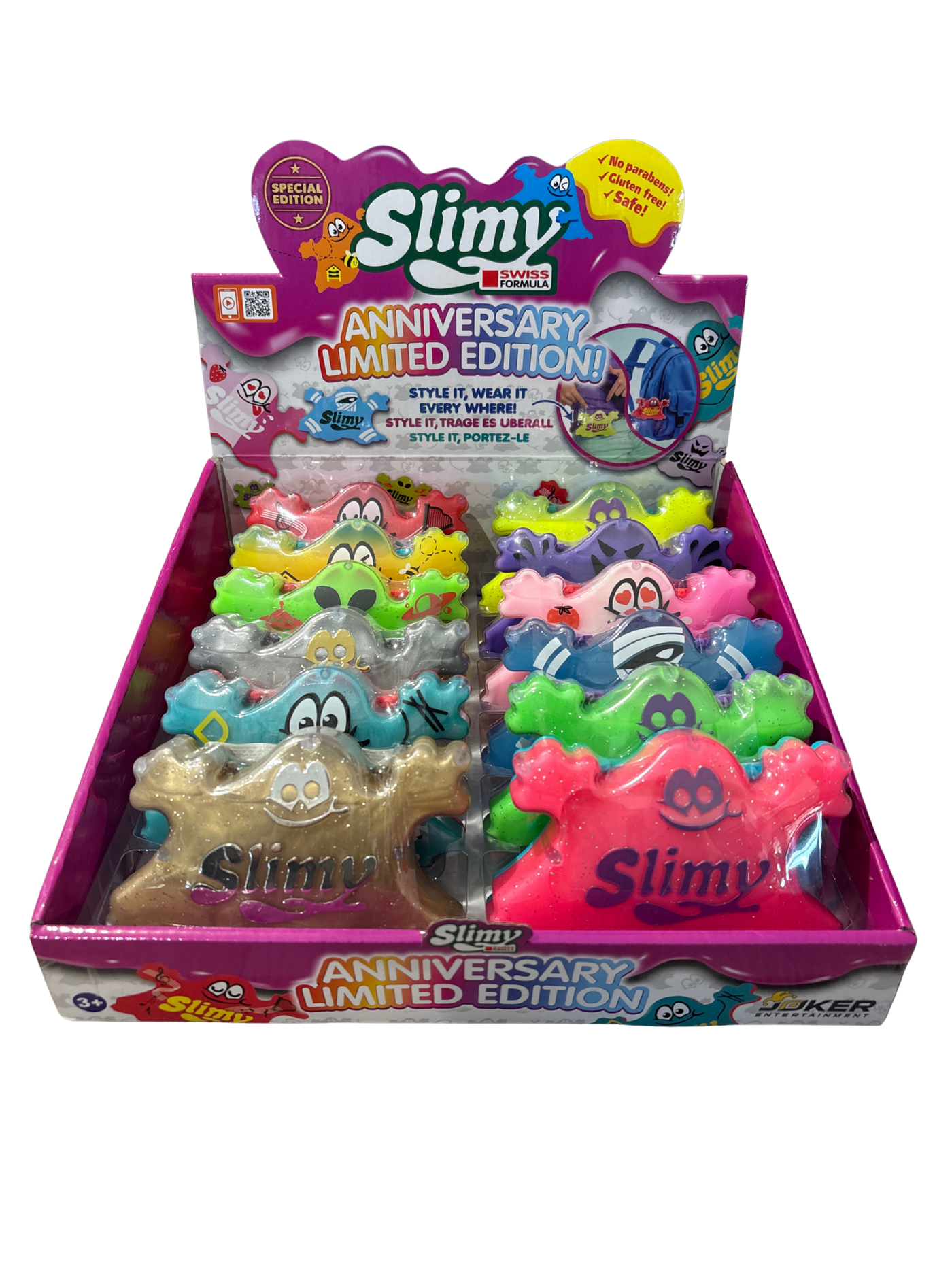 Slimy |  Fluo Roze Rosy Blush