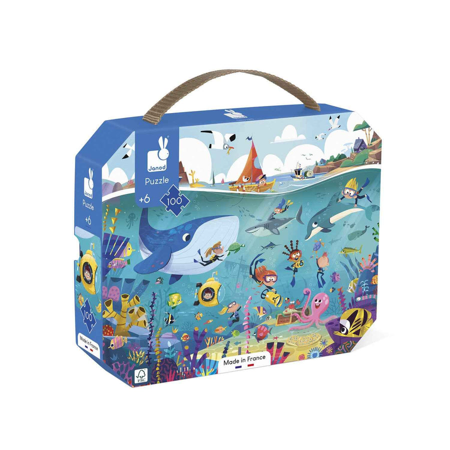 Janod | 100-Piece Seabed Puzzle