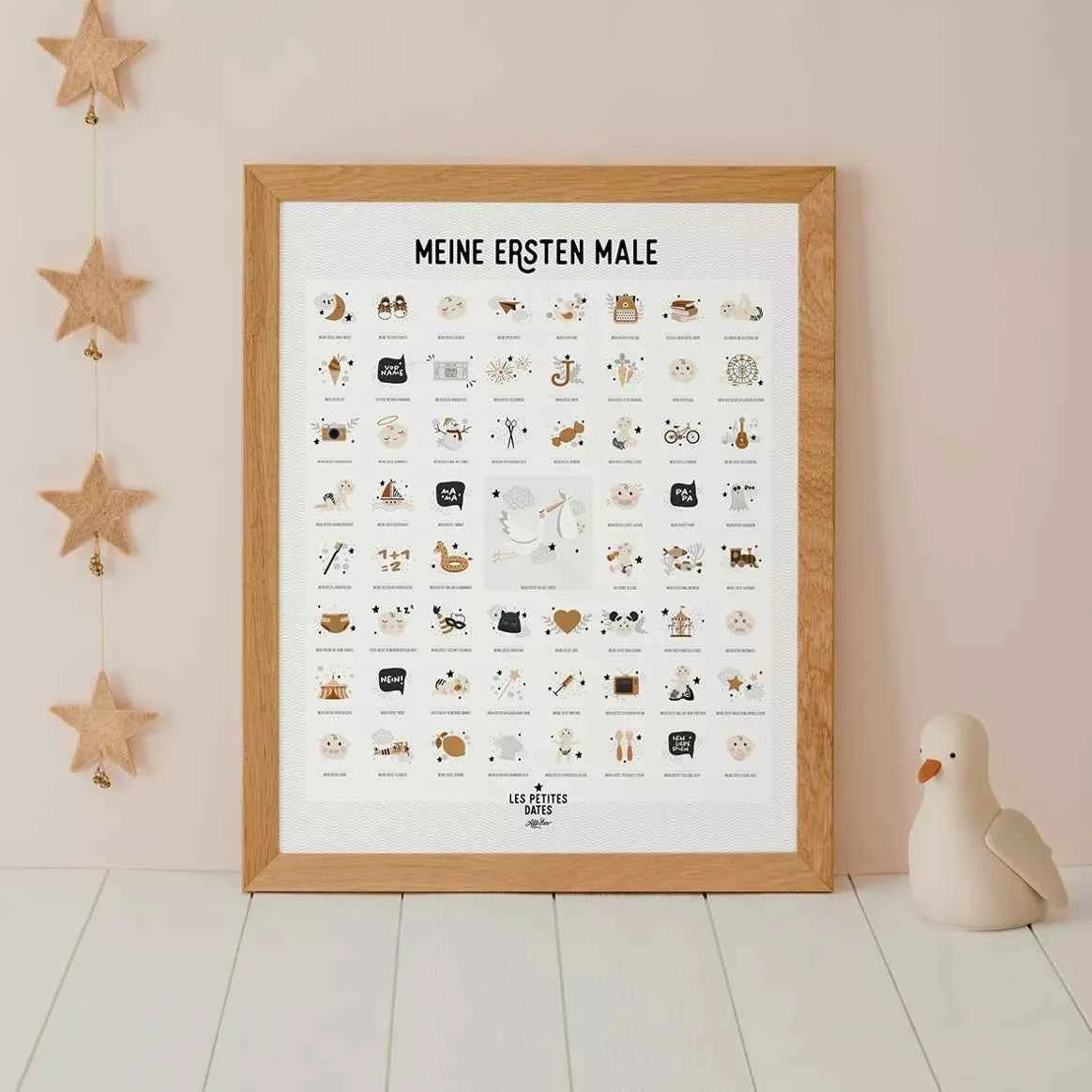 The Little Dates | Poster My First Times Times Light Skin German