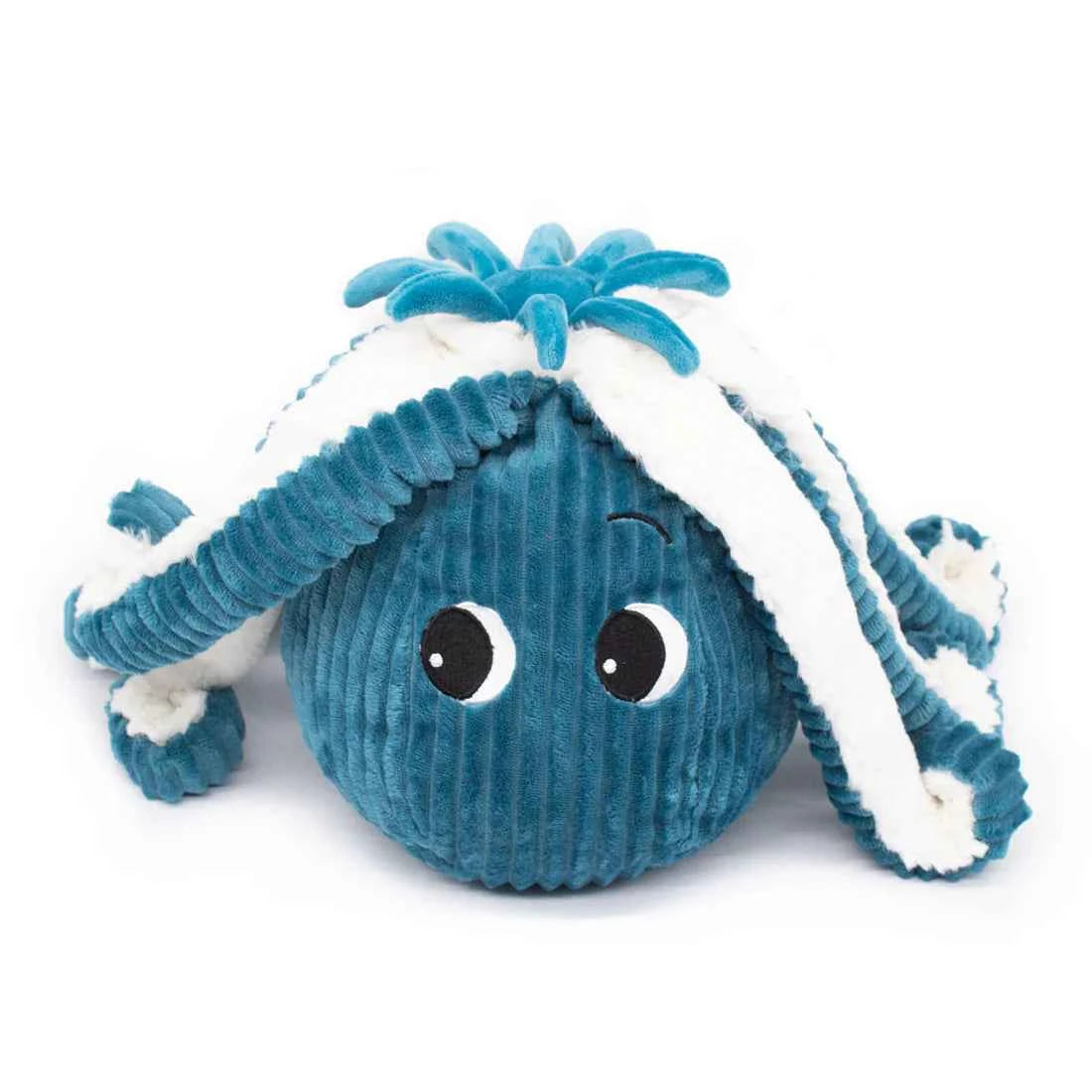 Les Déglingos | Les Ptipotos - Cuddly Plush Filou the Octopus Mother and Her Baby Blue