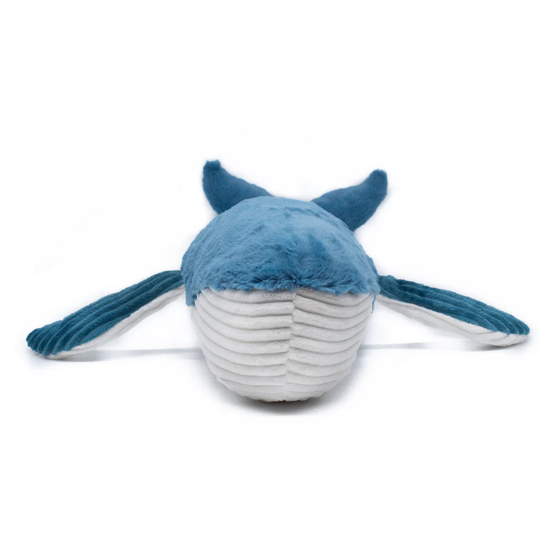 Les duéglingos | Les Ptipotos - Pluche Knuffel Gravillou De Walvis Moeder En Haar Baby Blauw