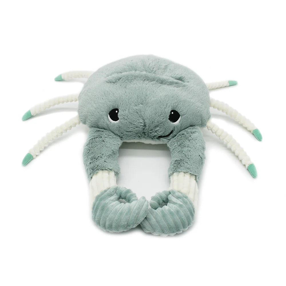 Les duéglingos | Les Ptipotos - Pluche Knuffel Cassecou De Krab Moeder En Haar Baby Mint