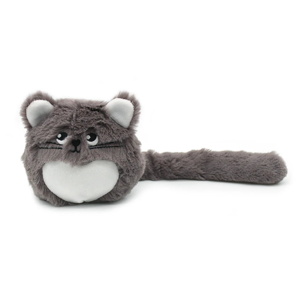 Les duéglingos | Les Ptipotos - Pluche Knuffel  Miaou De Kat Moeder En Haar Grijze Baby