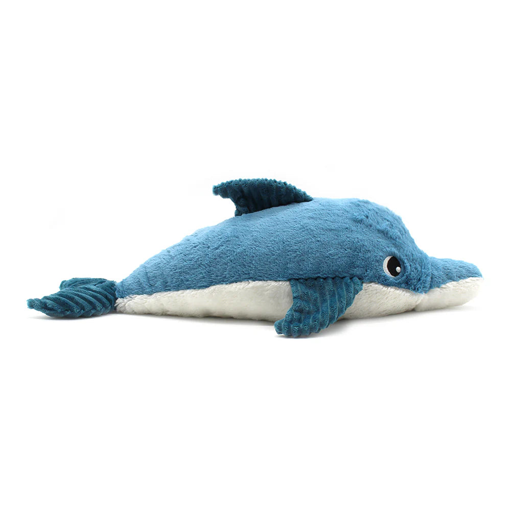 Les duéglingos | Les Ptipotos - Pluche Knuffel Tofou De Dolfijn Moeder En Haar Blauwe Baby