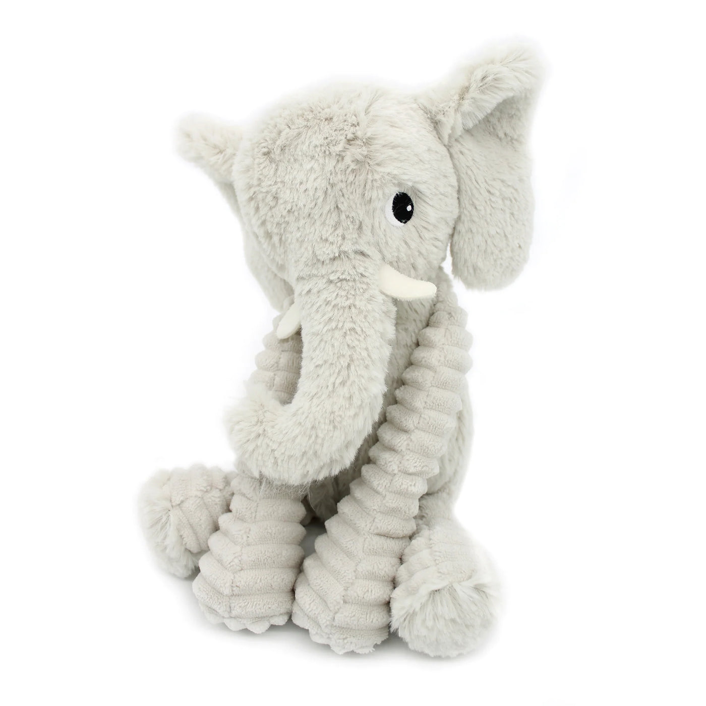 Les duéglingos | Les Ptipotos - Pluche Knuffel Dimoitou Grijze Olifant Moeder En Haar Baby
