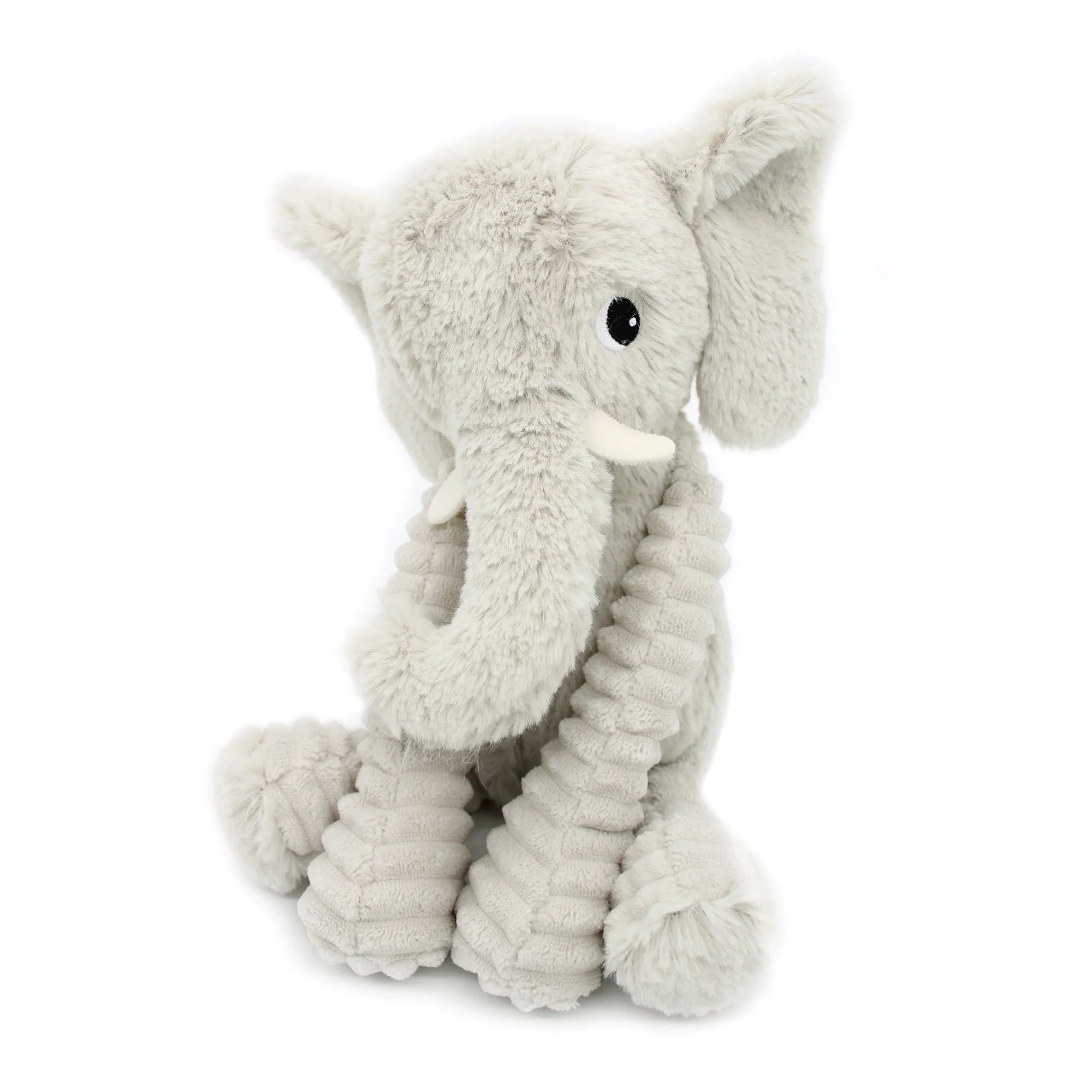 Les duéglingos | Les Ptipotos - Pluche Knuffel Dimoitou Grijze Olifant Moeder En Haar Baby