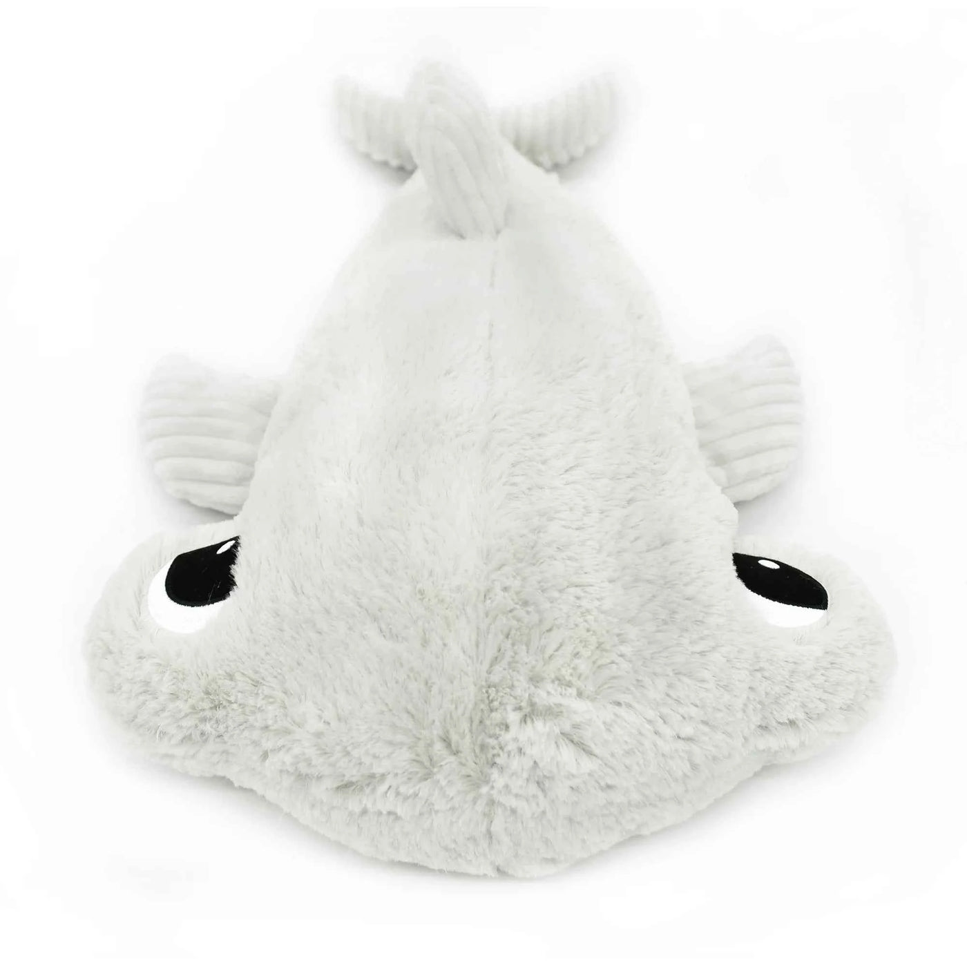 Les Déglingos | Les Ptipotos - Plush Cuddly Toy Nail of the Hammerhead Shark Mother and Her Baby Grey