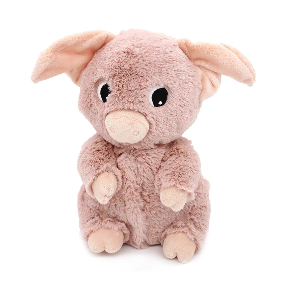 Les duéglingos | Les Ptipotos - Pluche Knuffel Barbekiou Varken Moeder En Haar Roze Baby