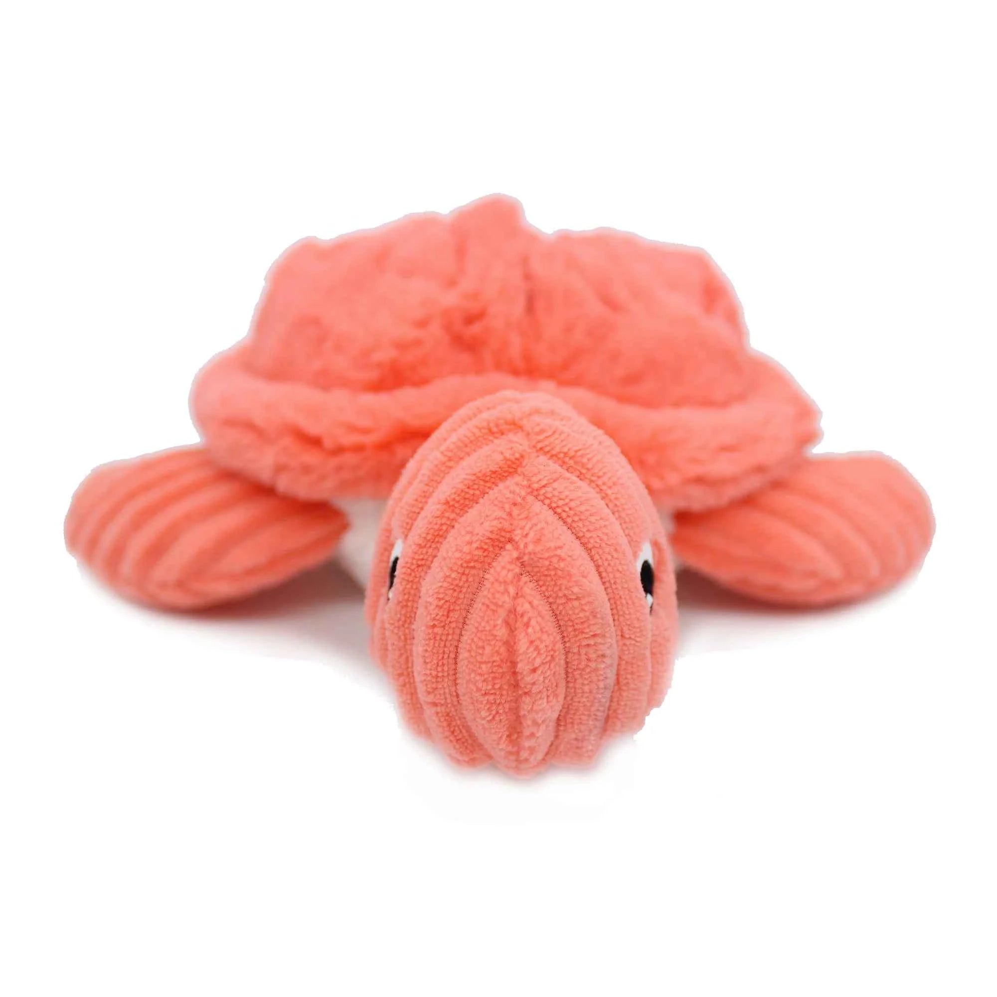 Les DÃ©glingos | Les Ptipotos - Pluche Knuffel Sauvenou Schildpad Moeder En Haar Baby Koraal