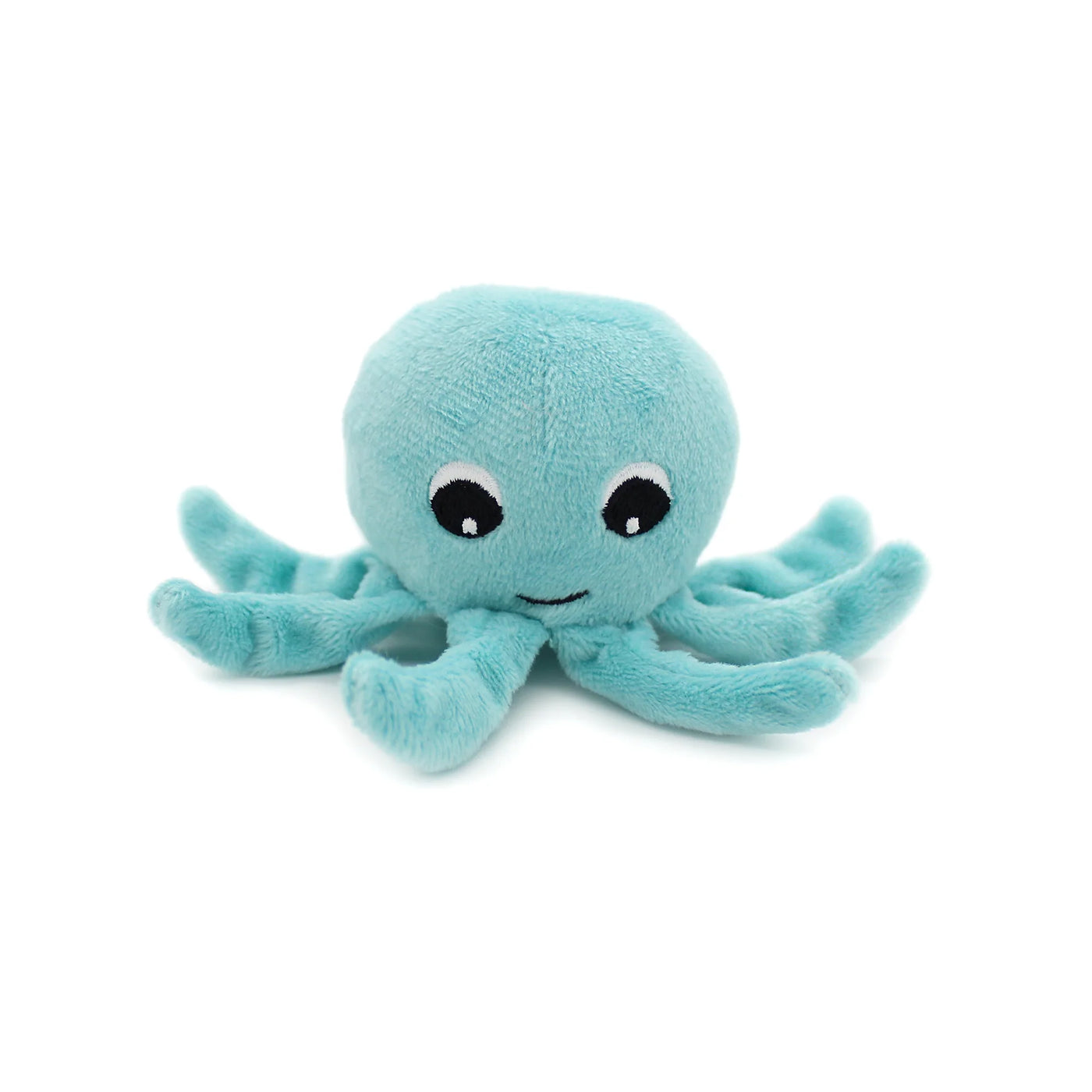 Les duéglingos | Les Ptipotos - Pluche Knuffel Filou De Octopusmoeder En Haar Baby Aquablauw